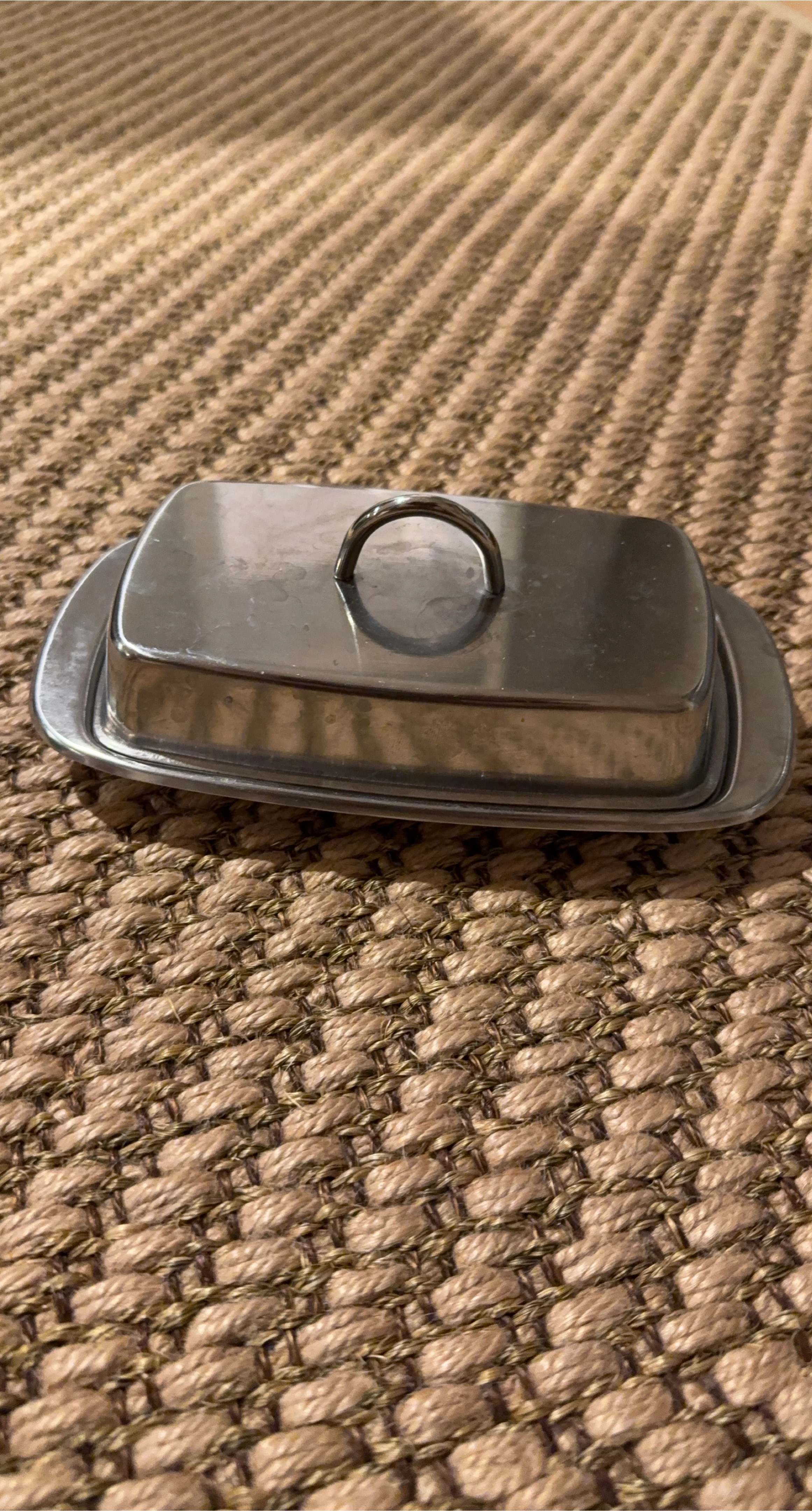 Stainless Steel Butter Dish thumbnail