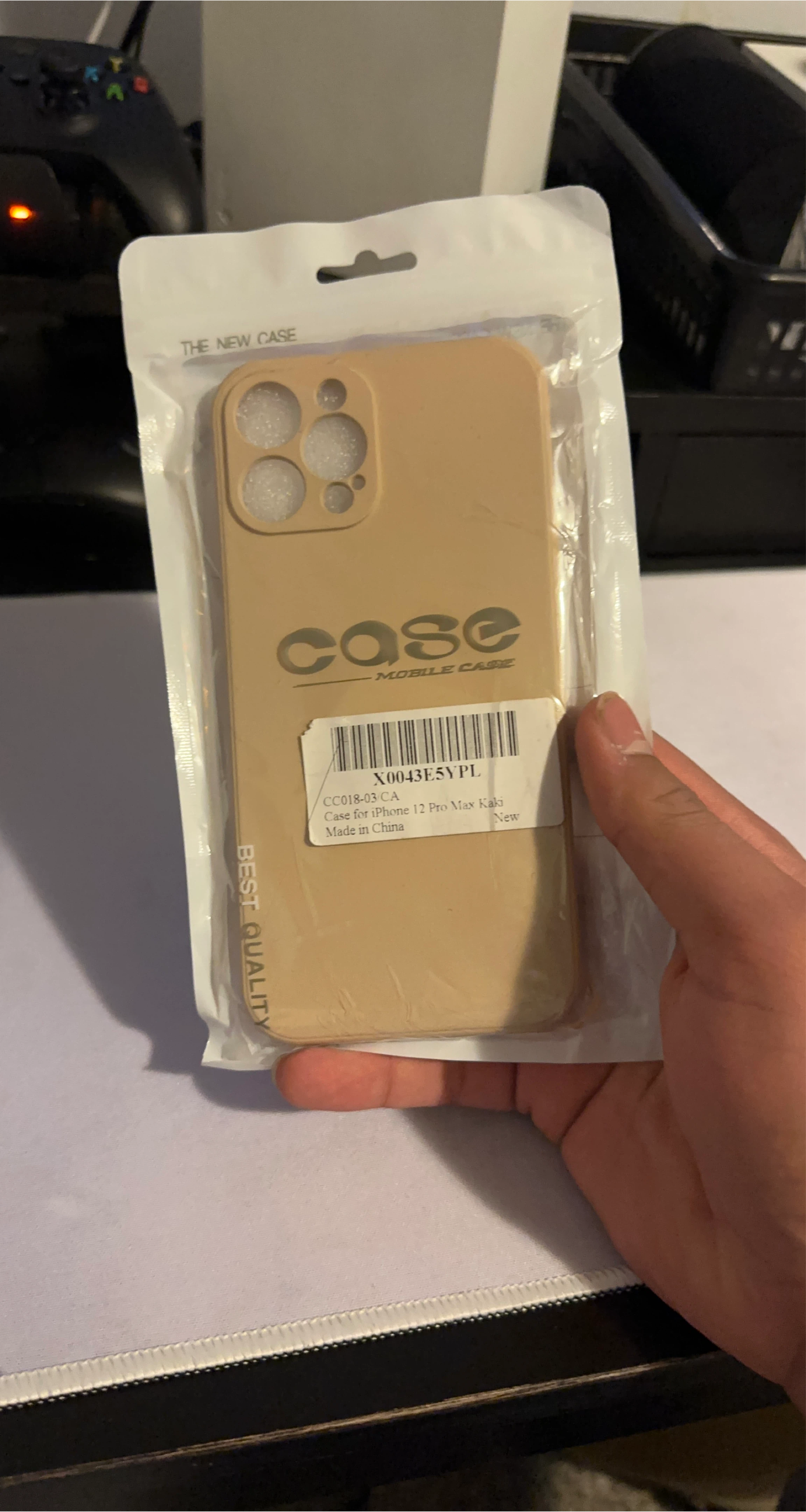 New Case Mobile Case iPhone 12 Pro Max Kaki