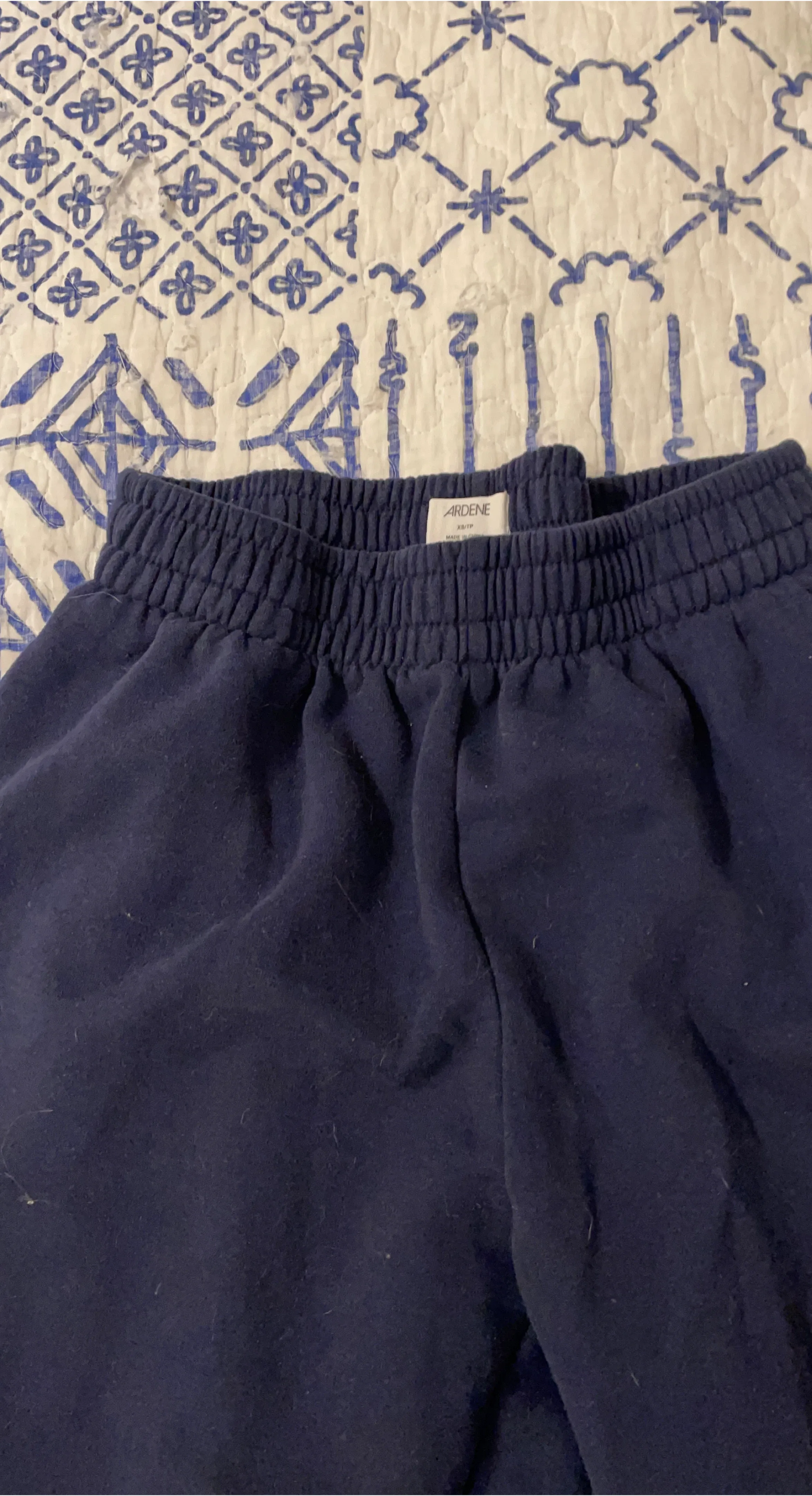 Ardene XS/TP Navy Blue Sweatpants