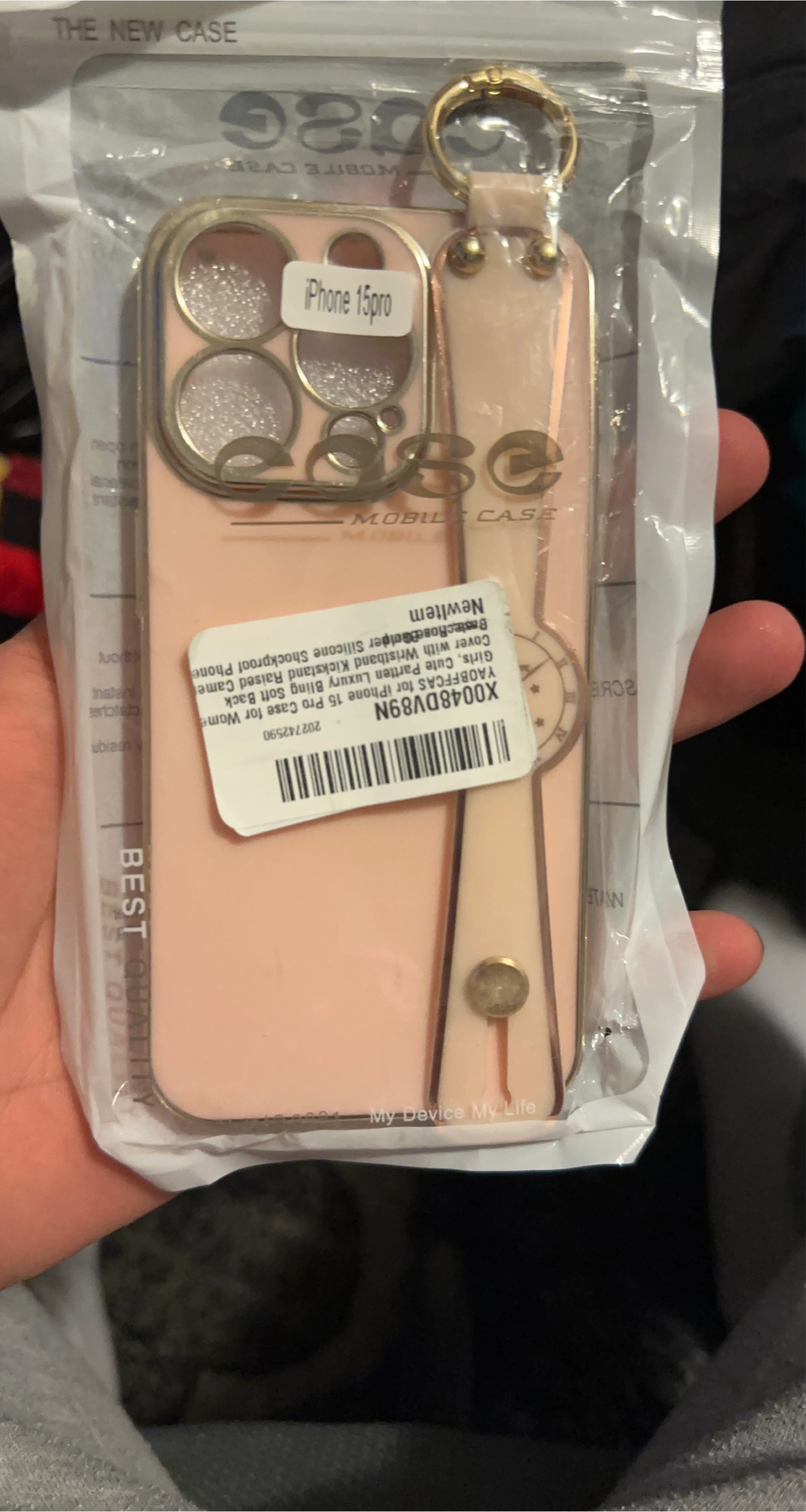 New iPhone 15 Pro Case - Cute Bling Design