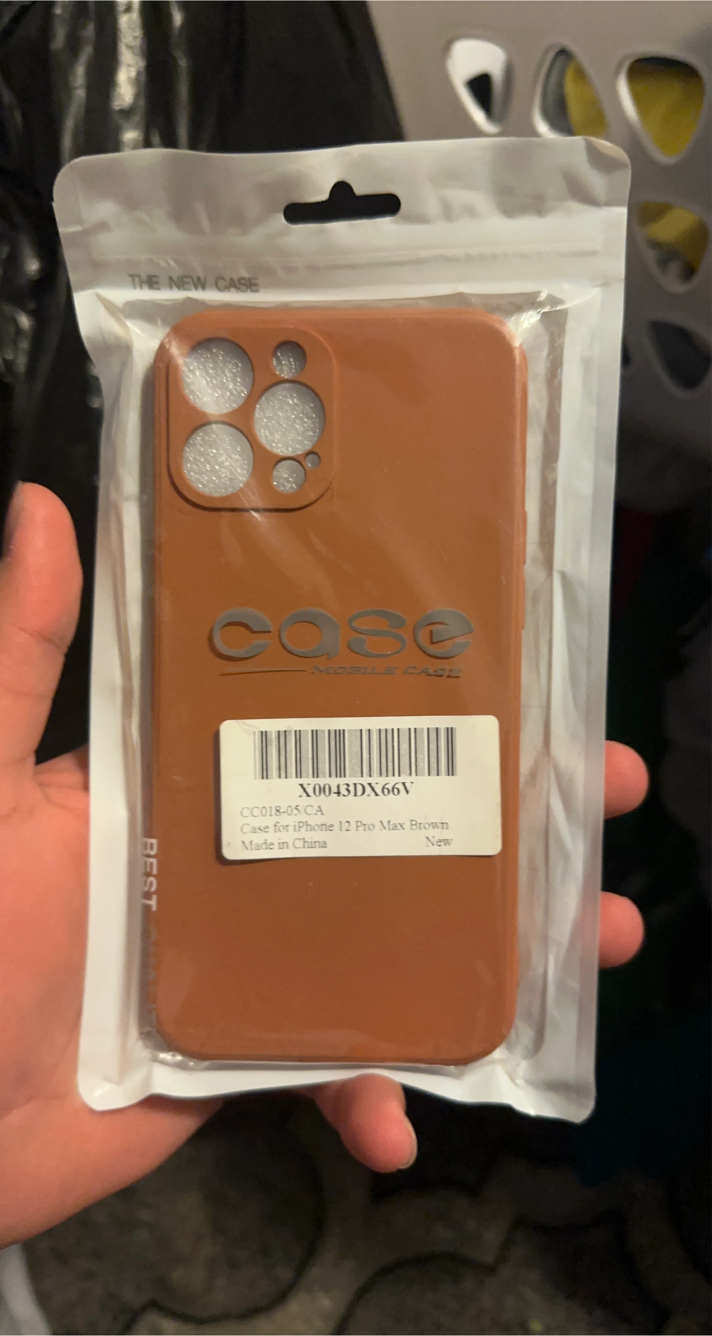 New Brown Case for iPhone 12 Pro Max
