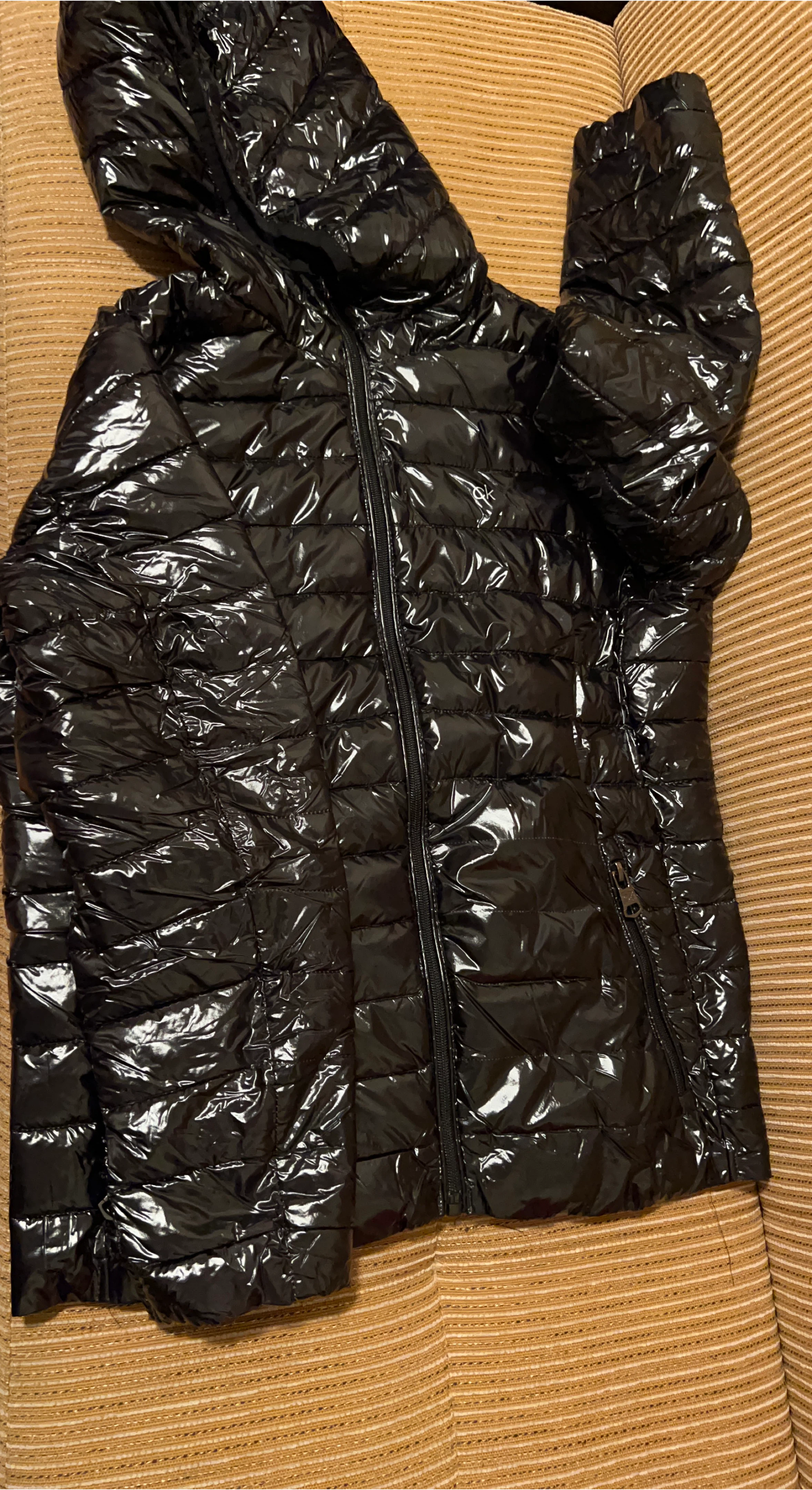 Calvin Klein Black Puffer Jacket image indicator(1)