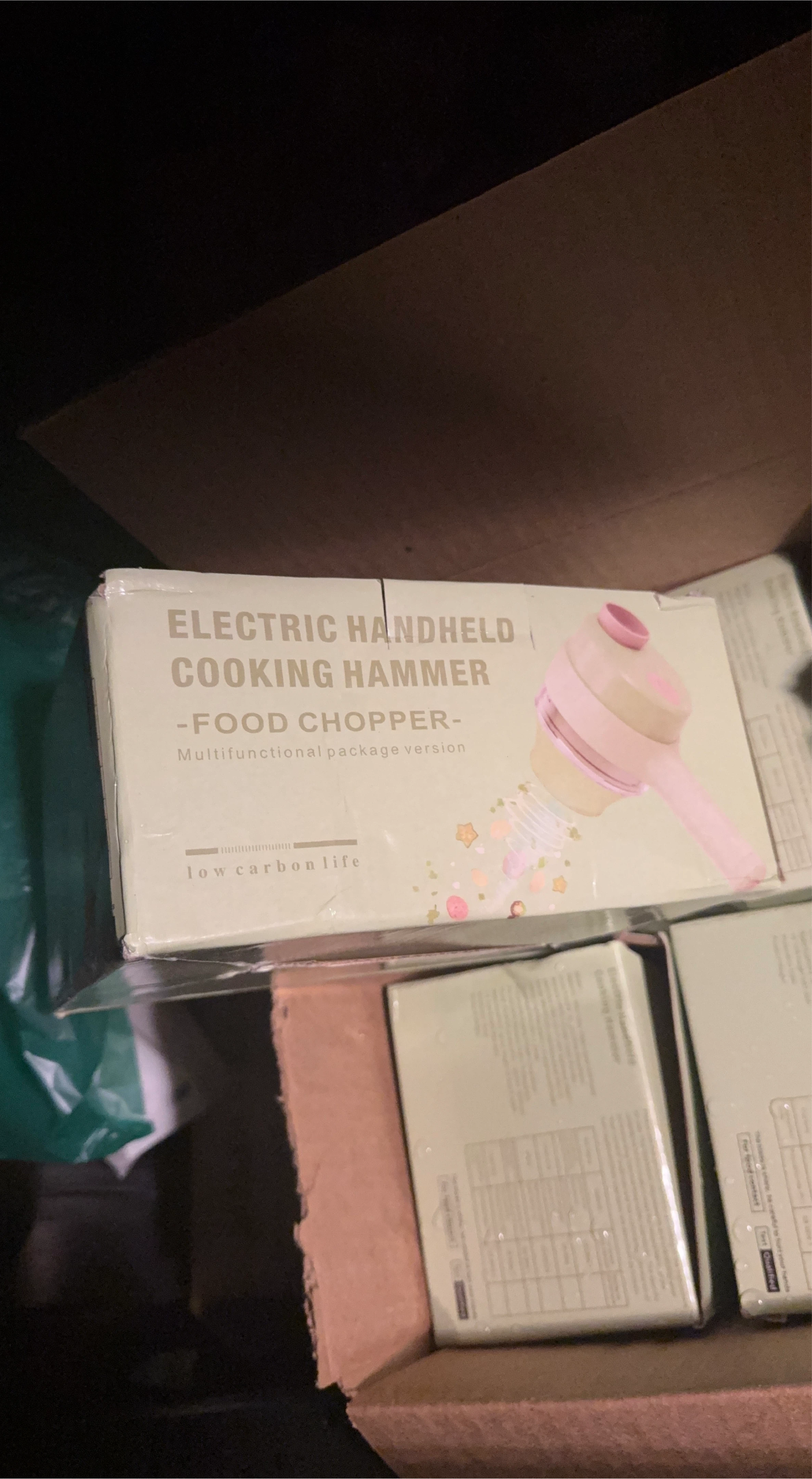 Electric Handheld Cooking Hammer Food Chopper thumbnail