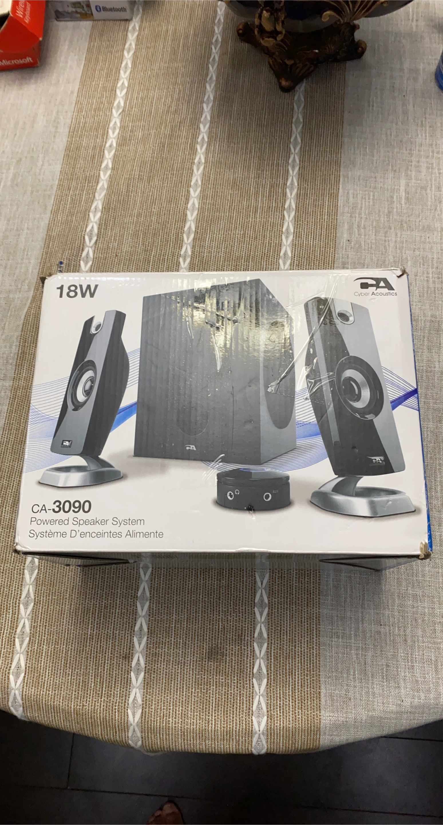 Cyber Acoustics CA-3090 Powered Speaker System - 18W thumbnail