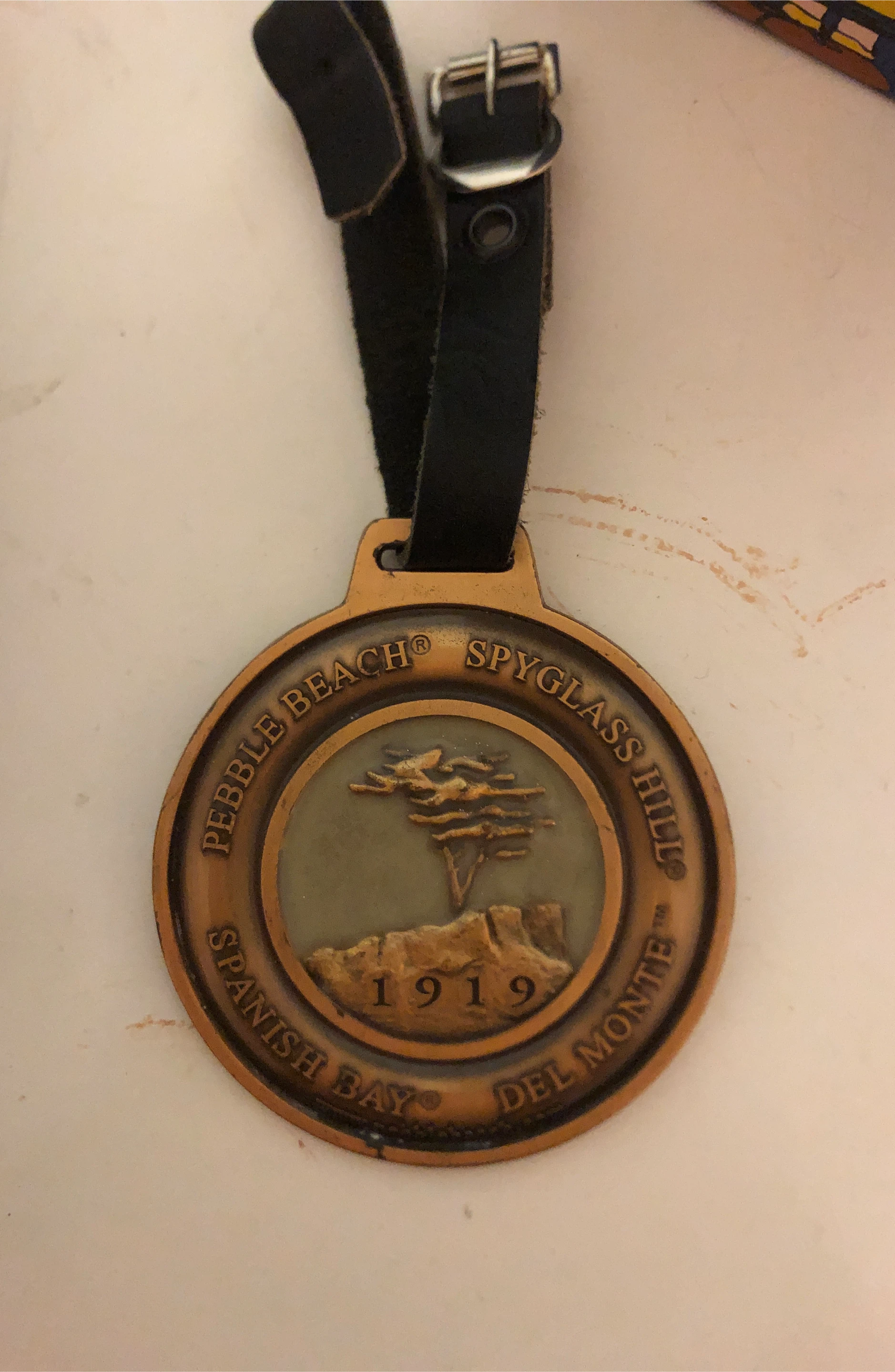 Pebble Beach Spyglass Hill Spanish Bay Del Monte Medallion