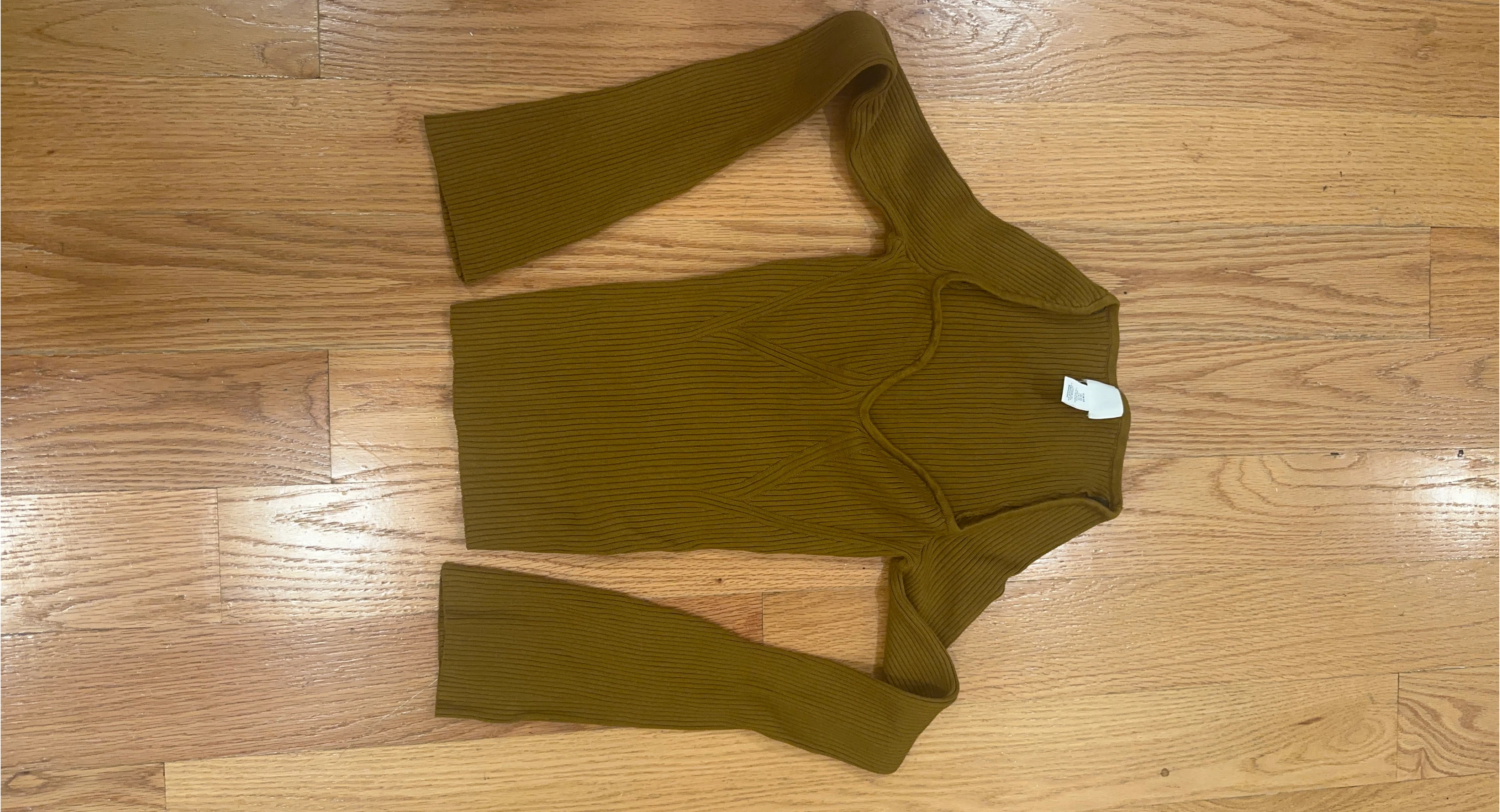 Ribbed Long Sleeve Top