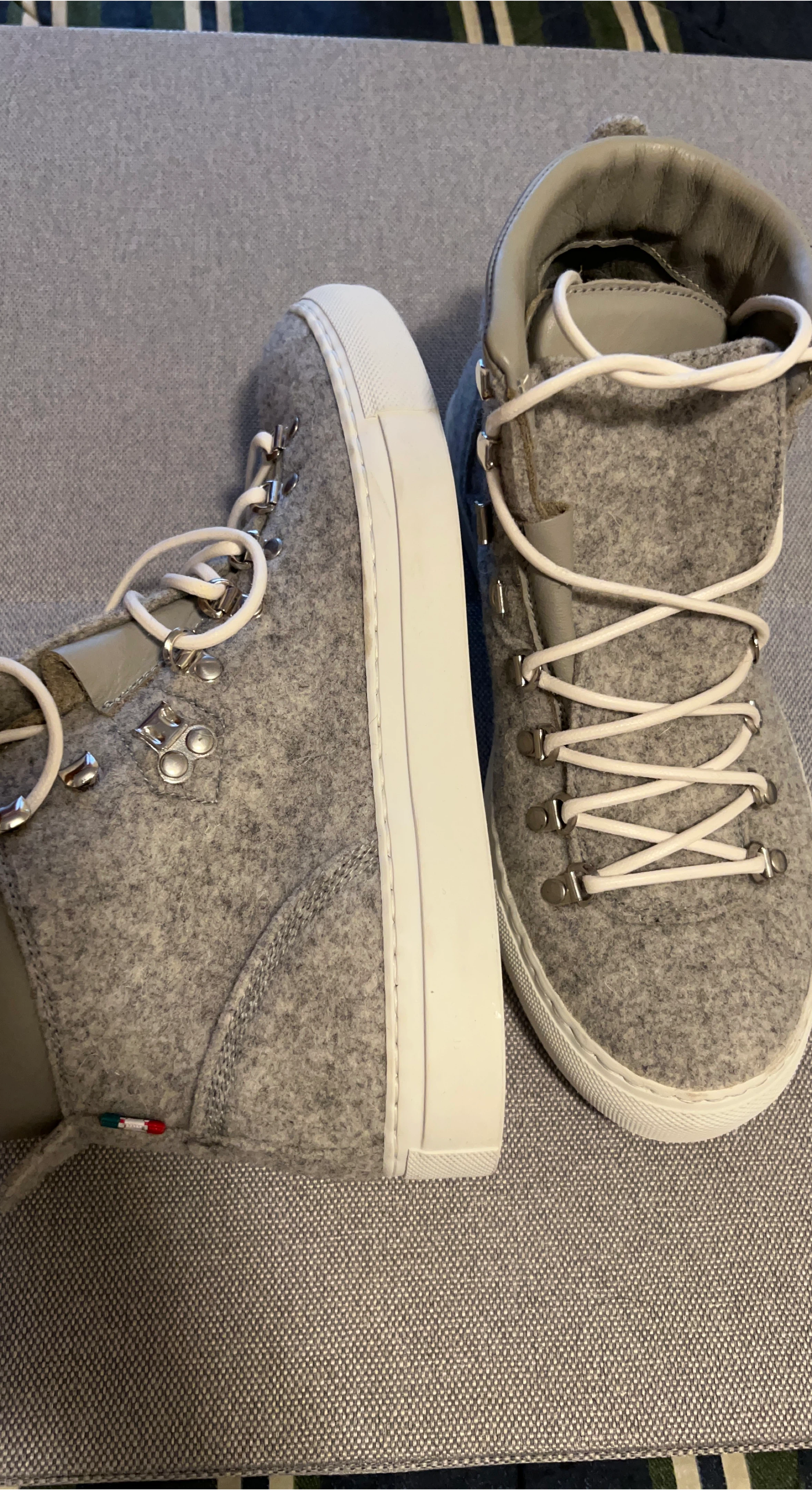 Moncler Wool Blend Sneakers - Size Unknown thumbnail