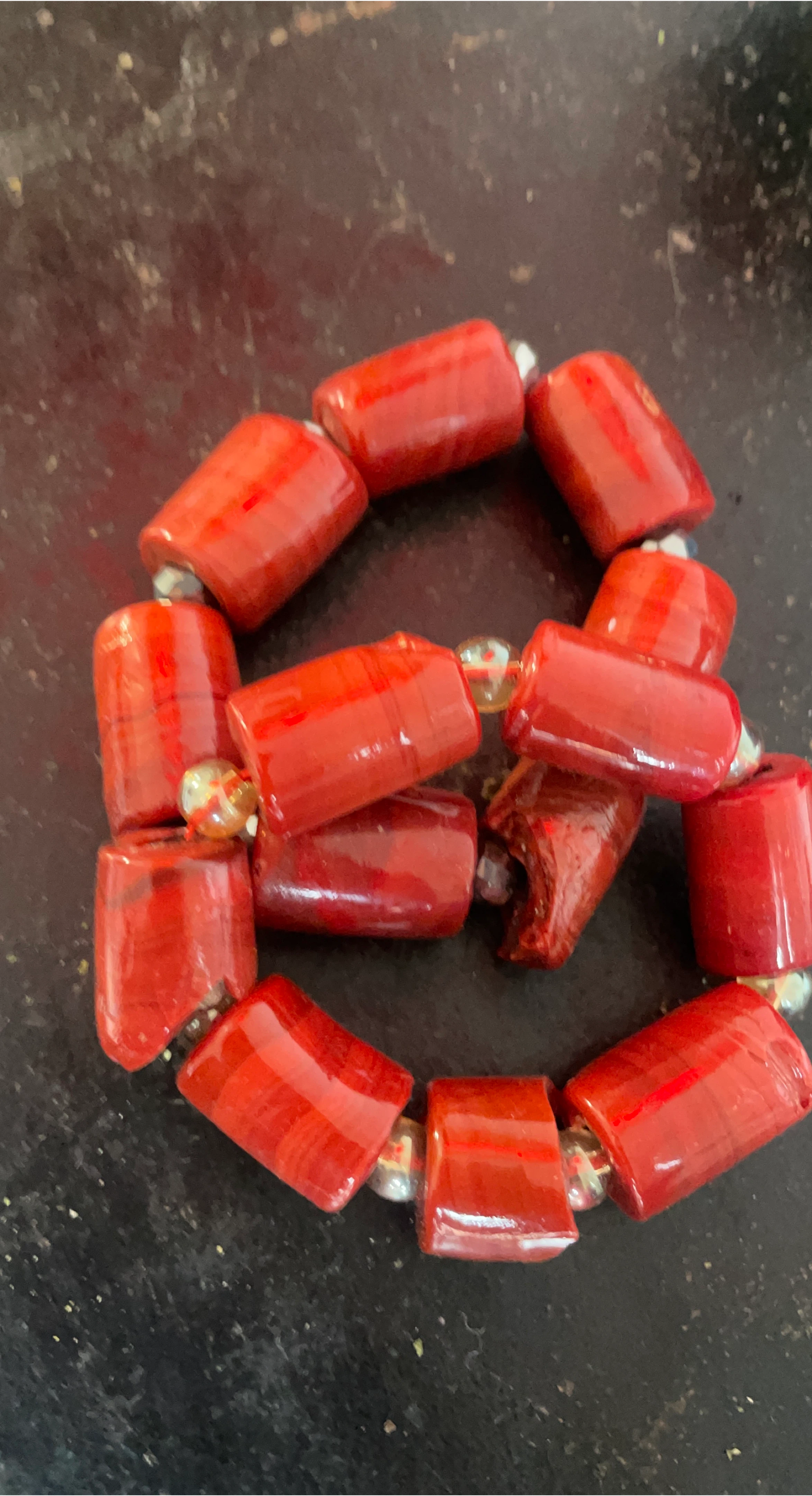 Red Coral Bracelet thumbnail