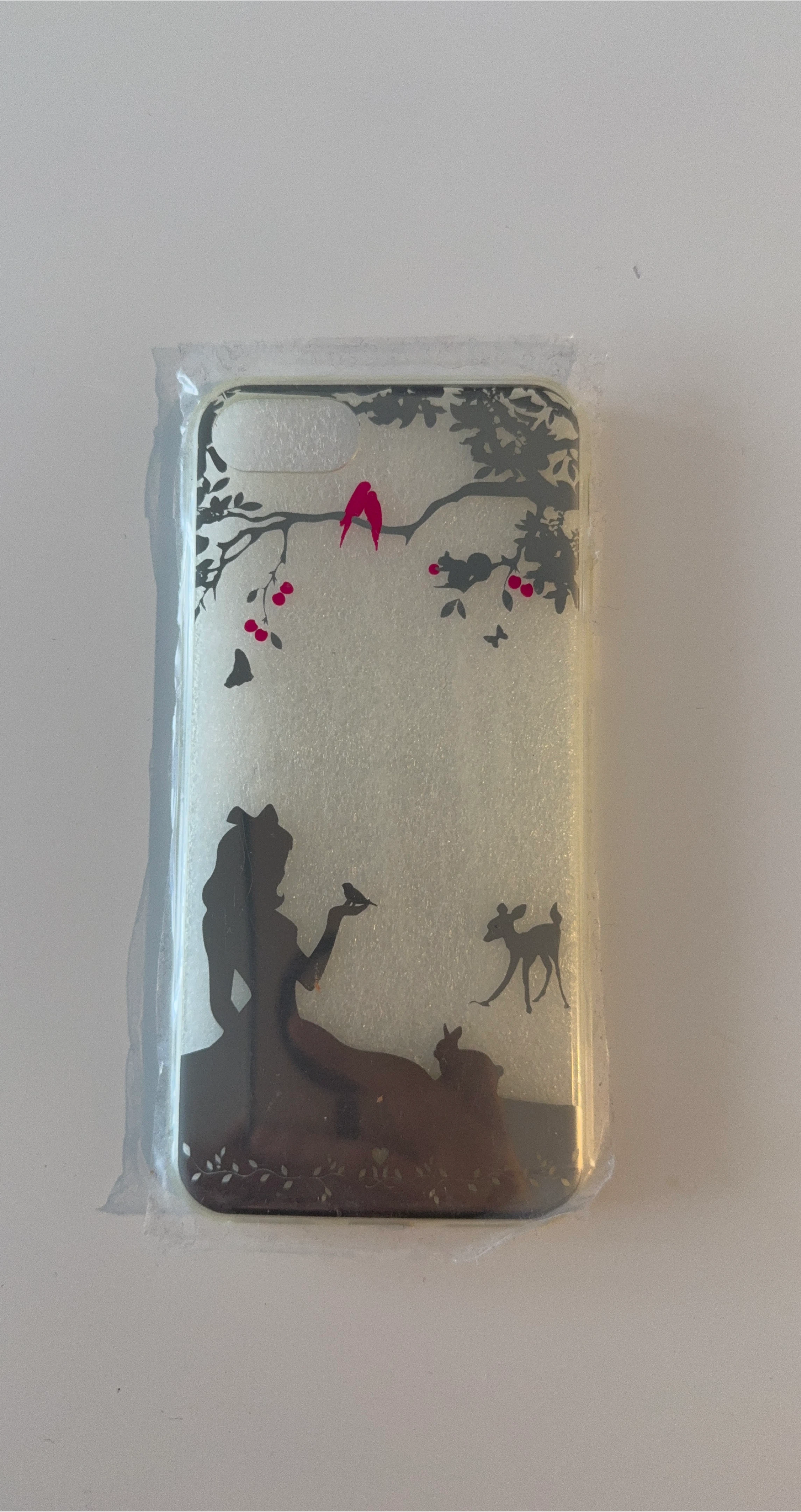 Phone Case with Silhouette Design - New