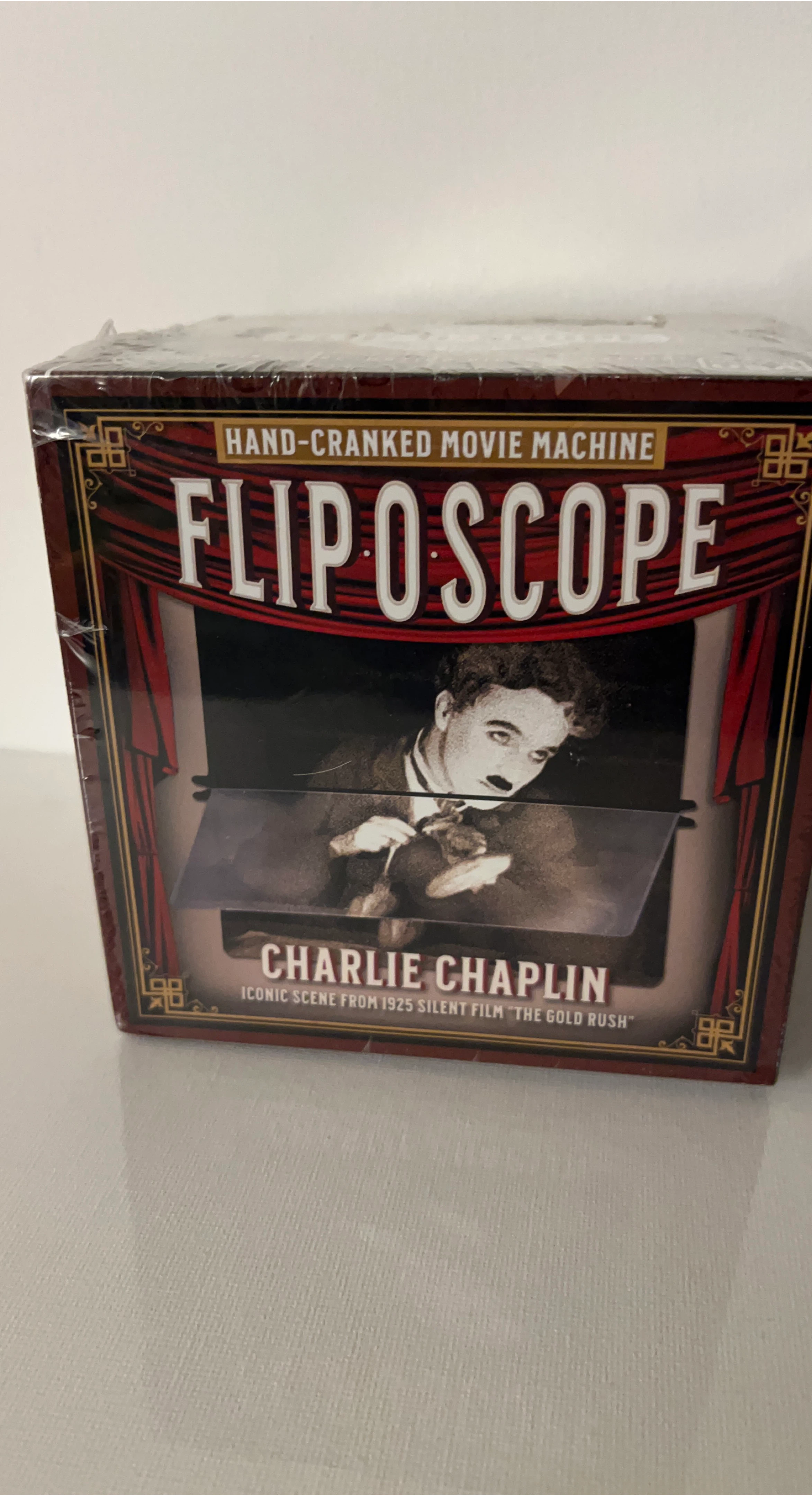 FLIPOSCOPE Hand-Cranked Movie Machine - Charlie Chaplin thumbnail