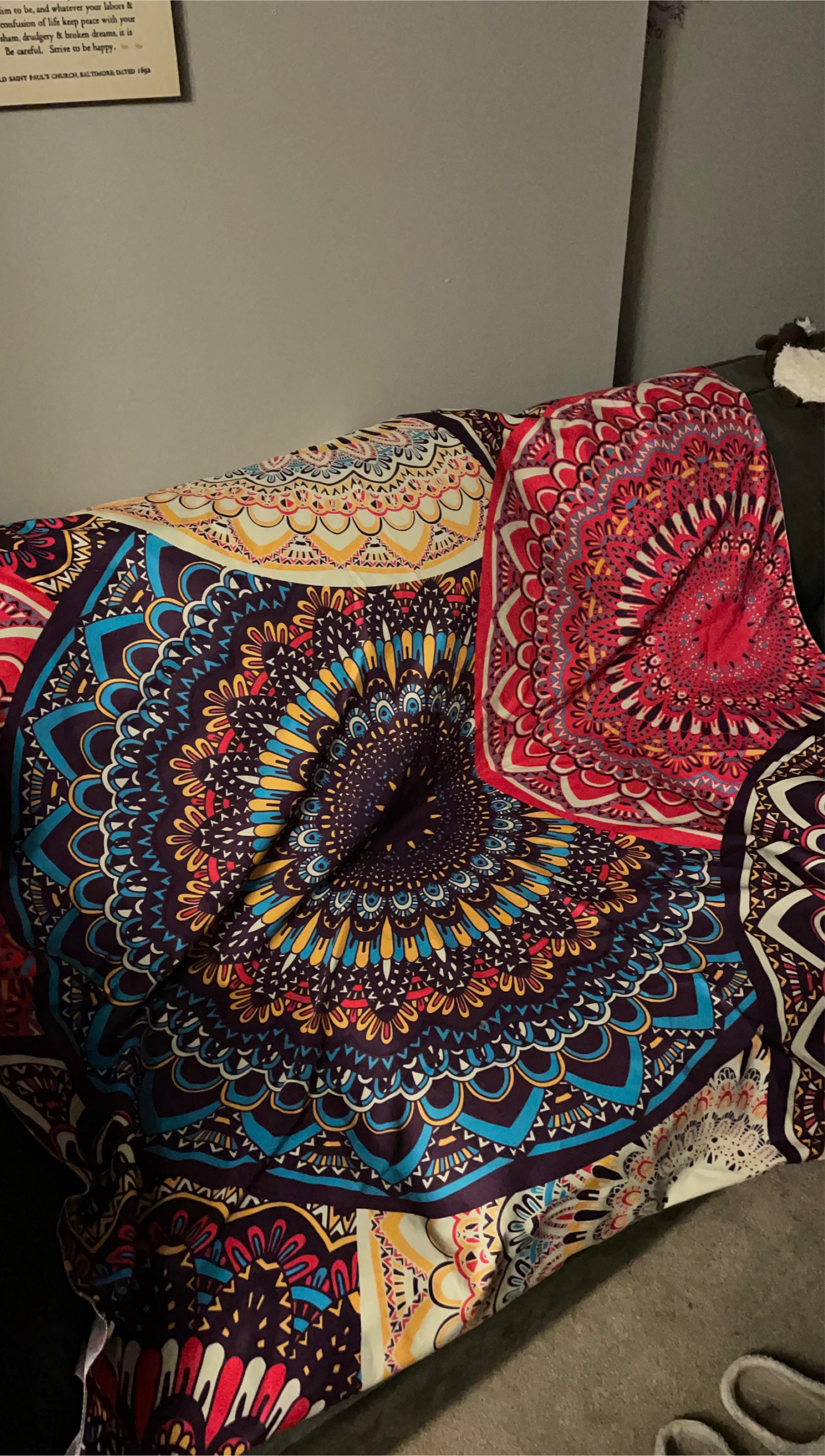 🥕Colorful Mandala Tapestry