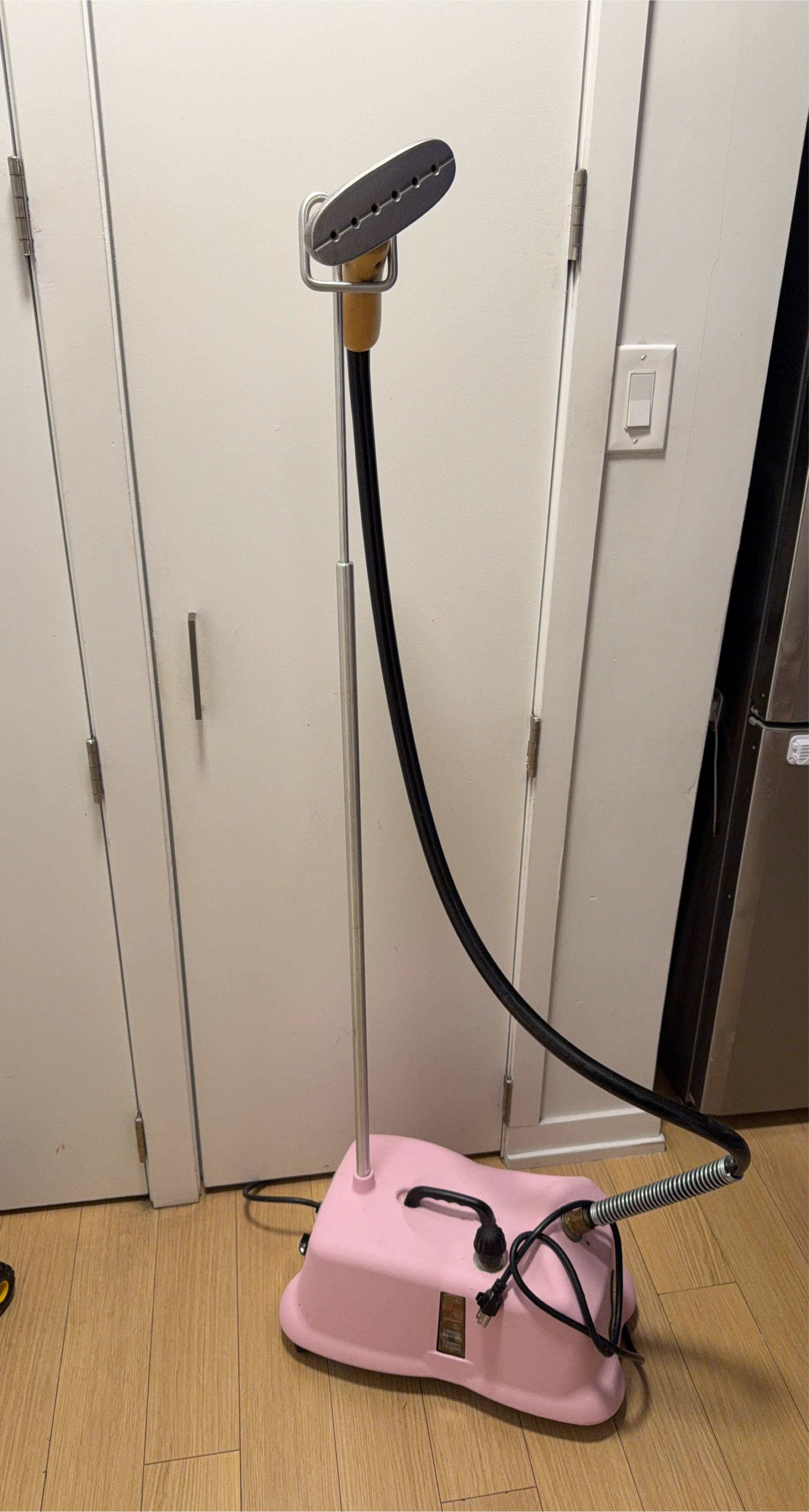 Pink Standing Garment Steamer thumbnail