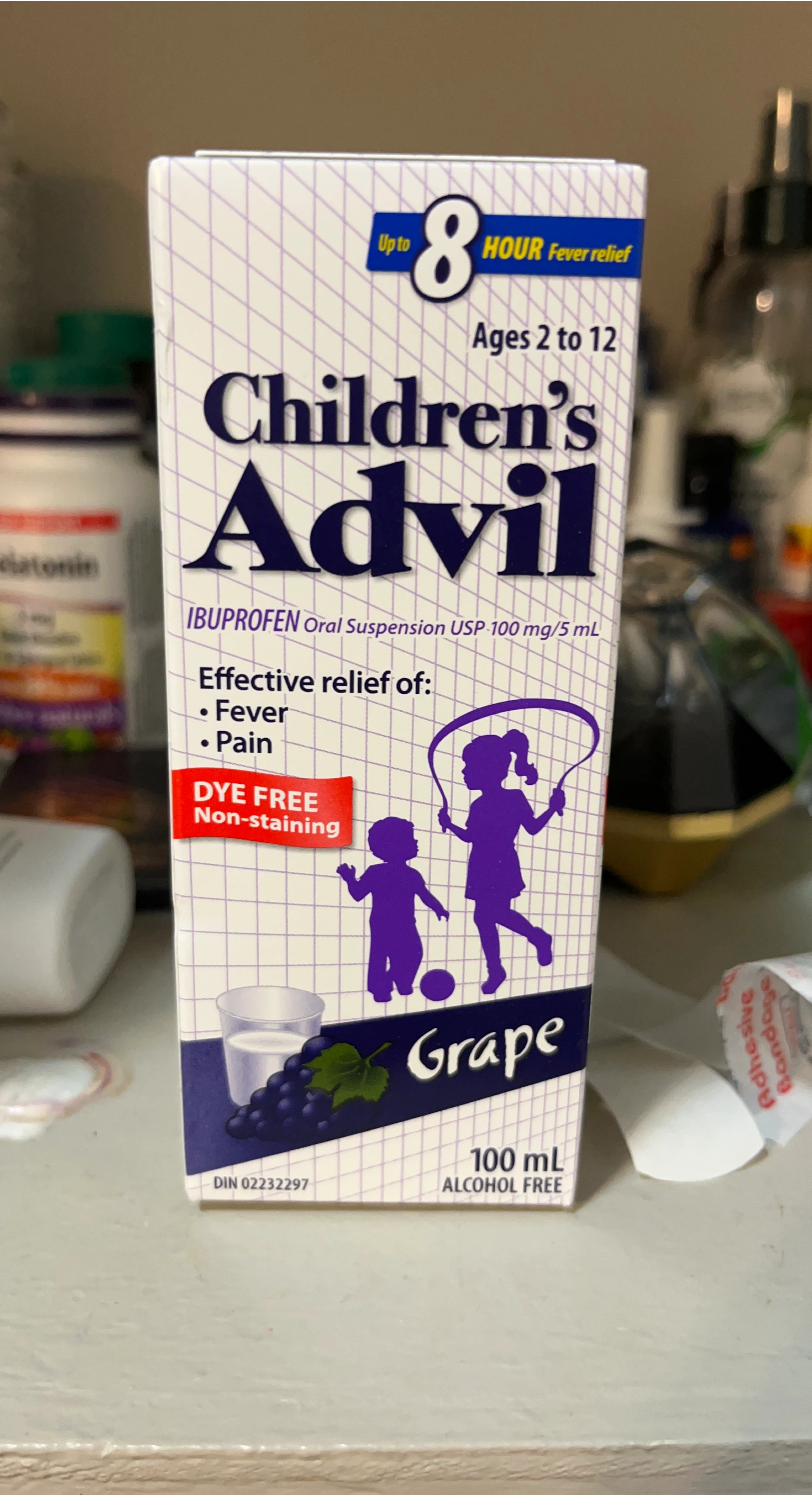 Children's Advil Grape - Ages 2 to 12 image indicator(1)