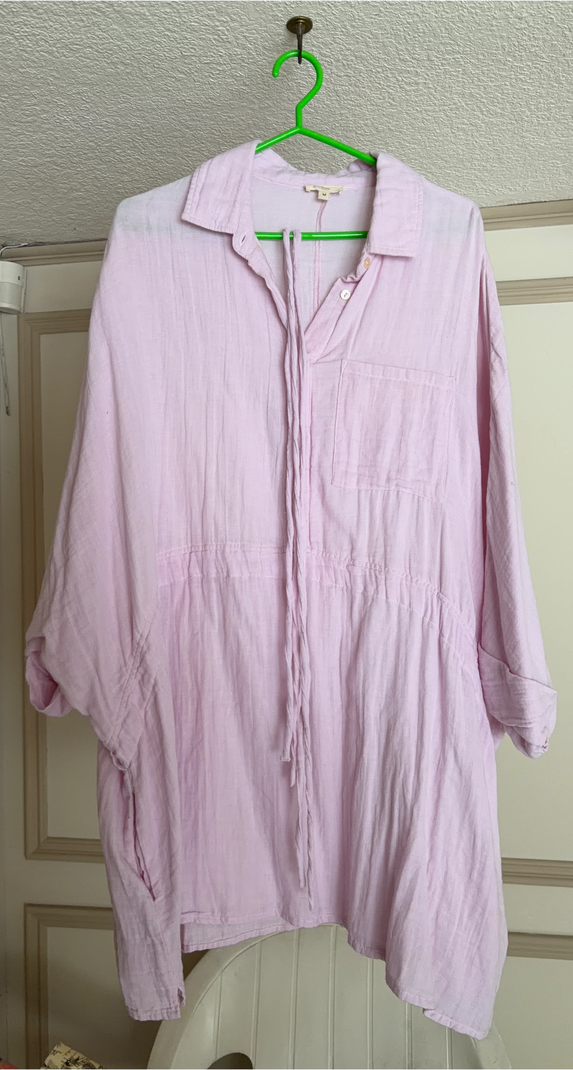 Eileen Fisher Pink Tunic Top - Size M