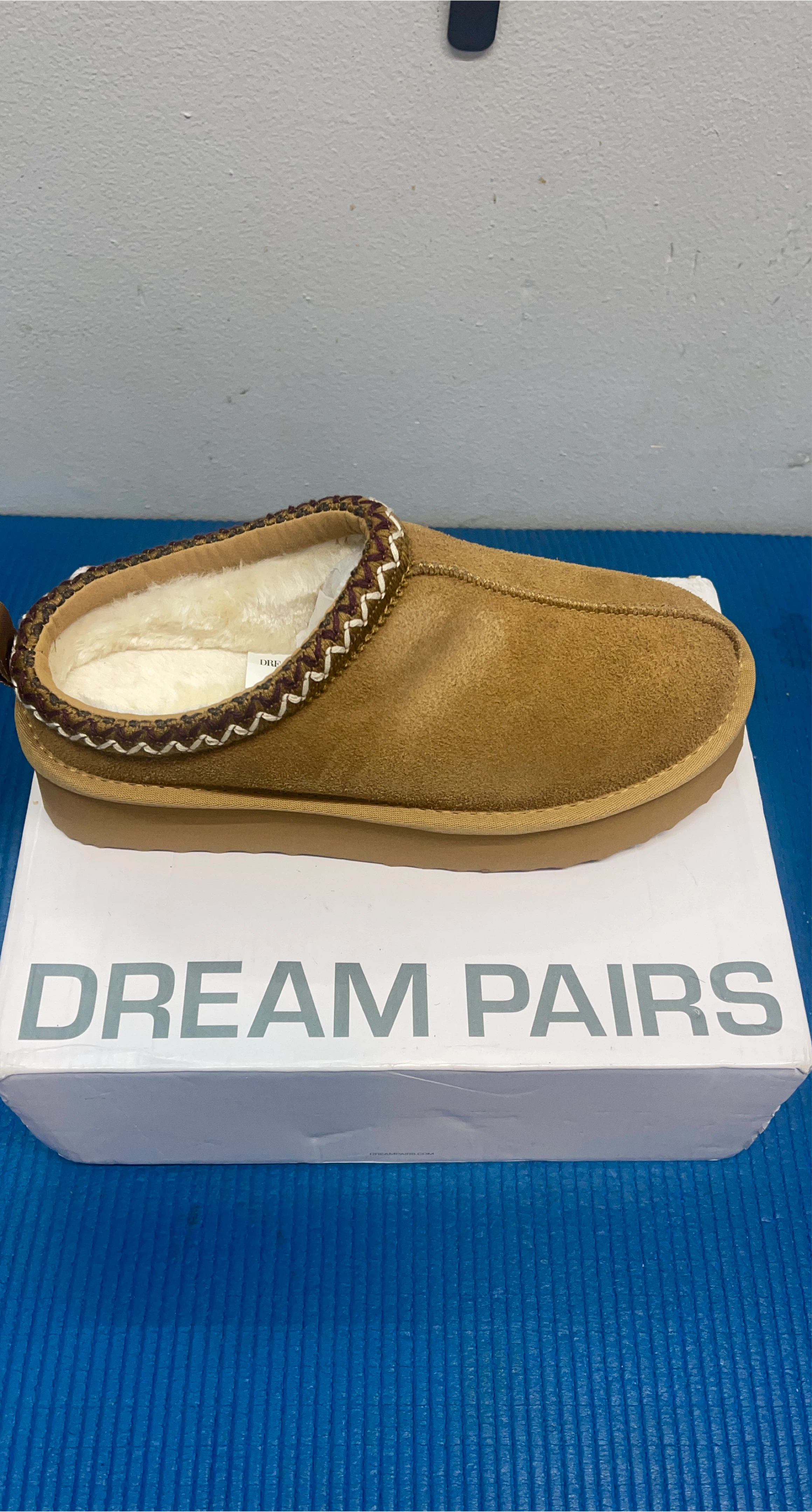 Dream Pairs Women's Suede Clog Slippers