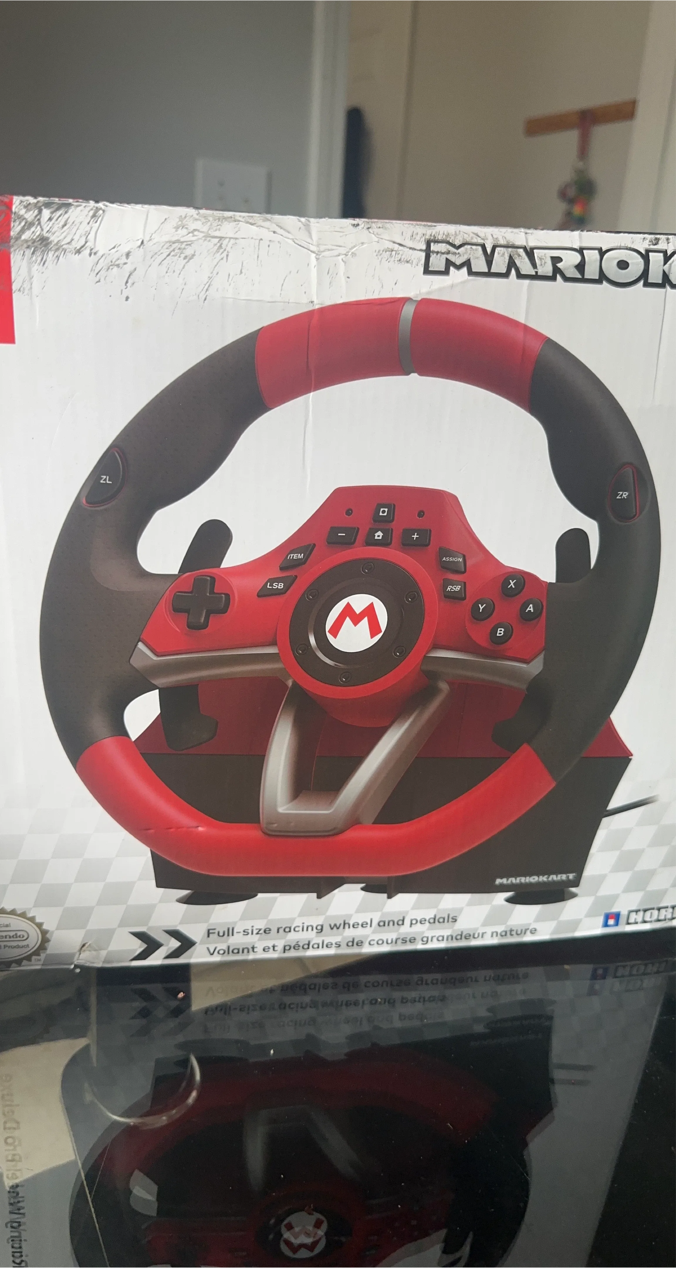 Mario Kart Racing Wheel for Nintendo Switch by Hori