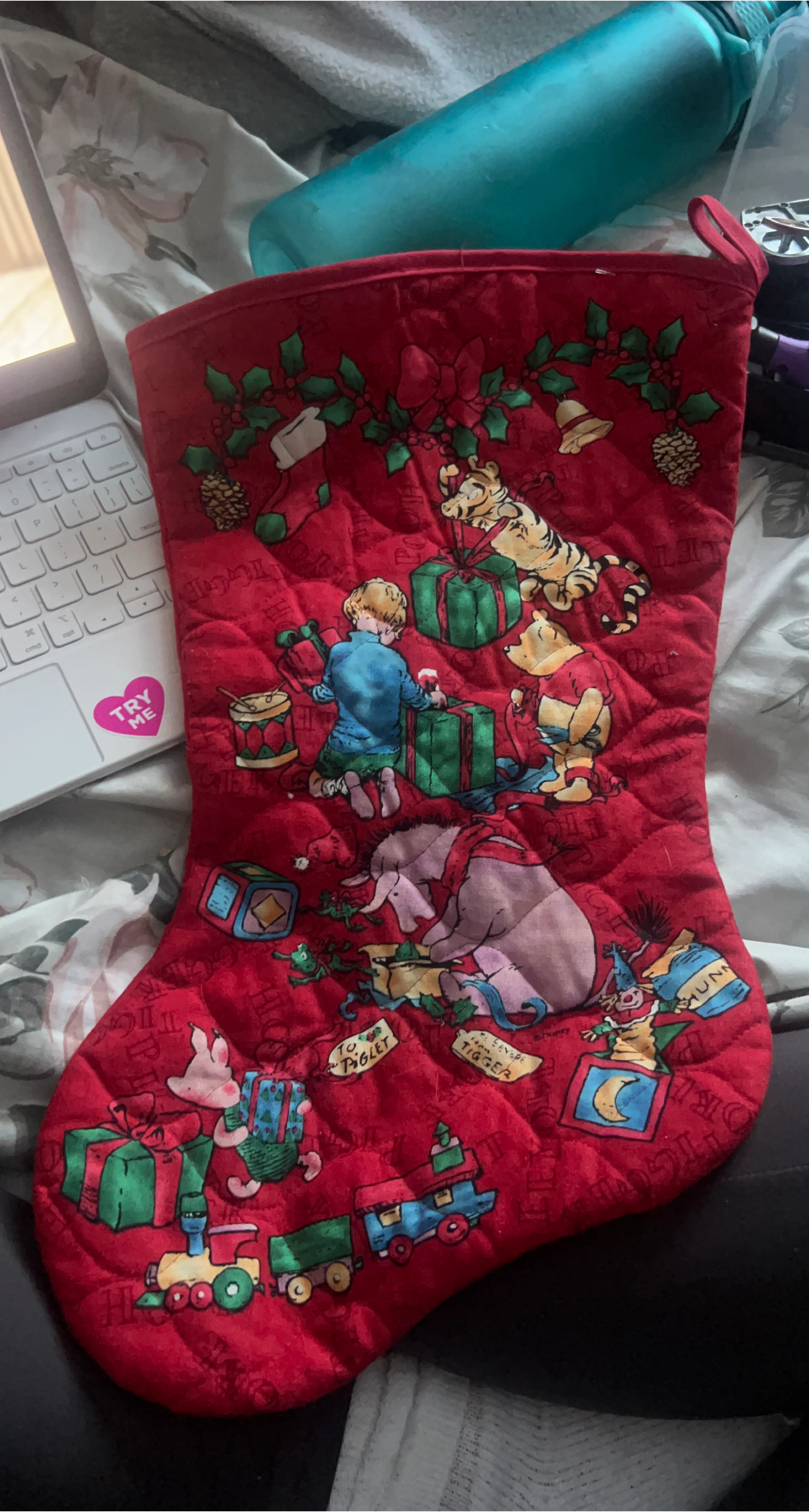 Winnie the Pooh Christmas Stocking