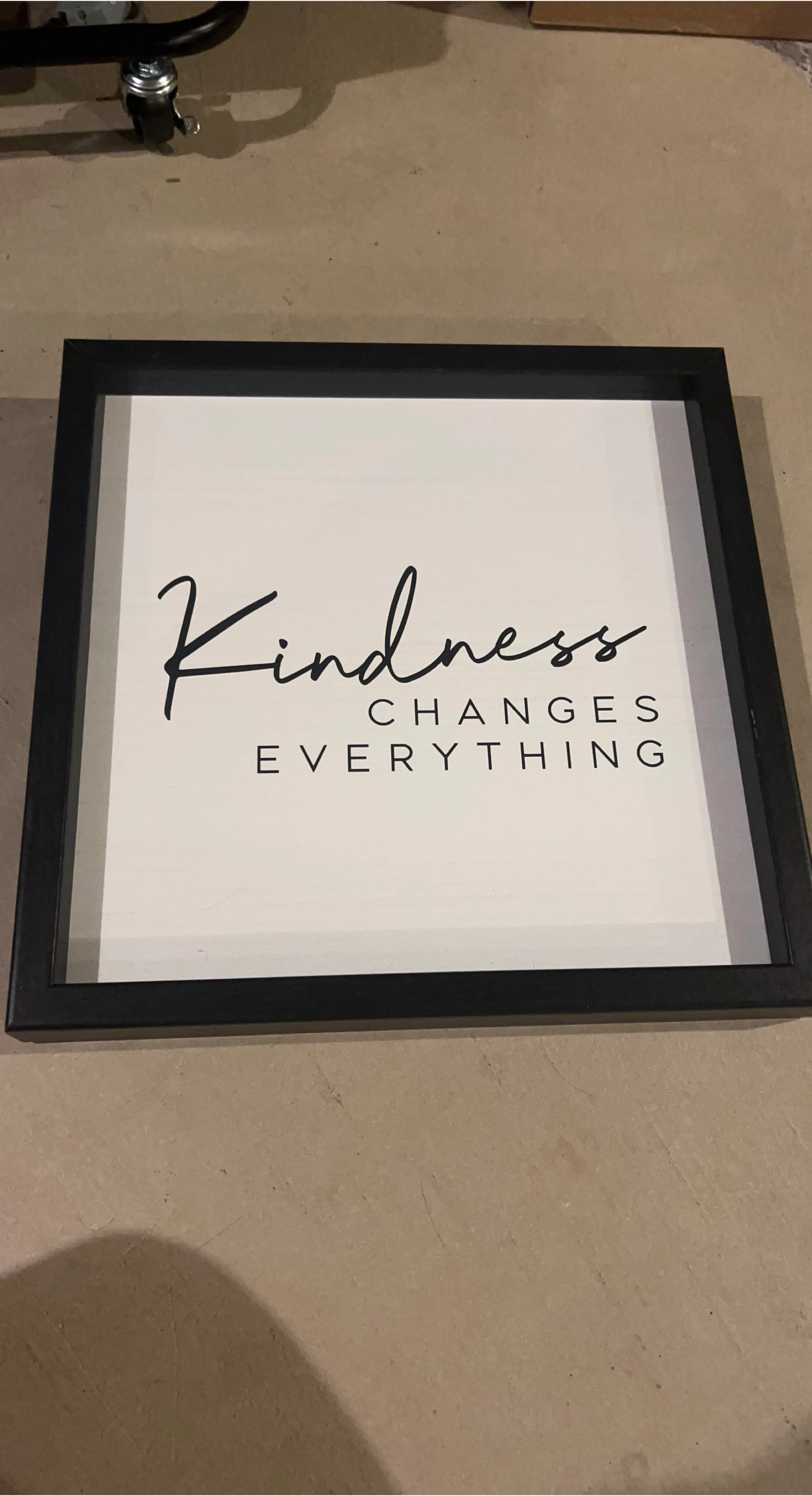 Kindness Changes Everything Framed Wall Art image indicator(1)