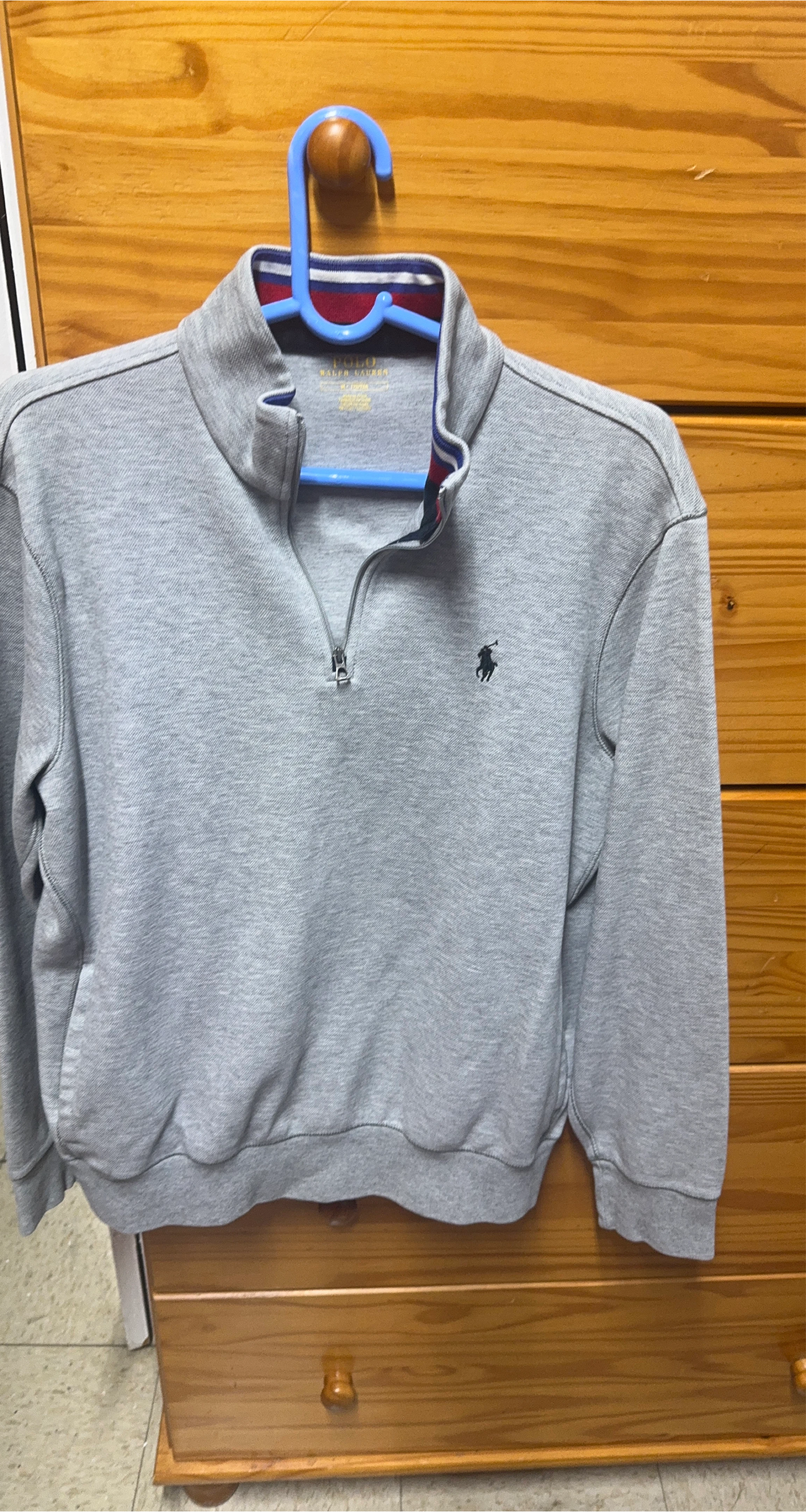 Polo Ralph Lauren Gray 1/4 Zip Pullover