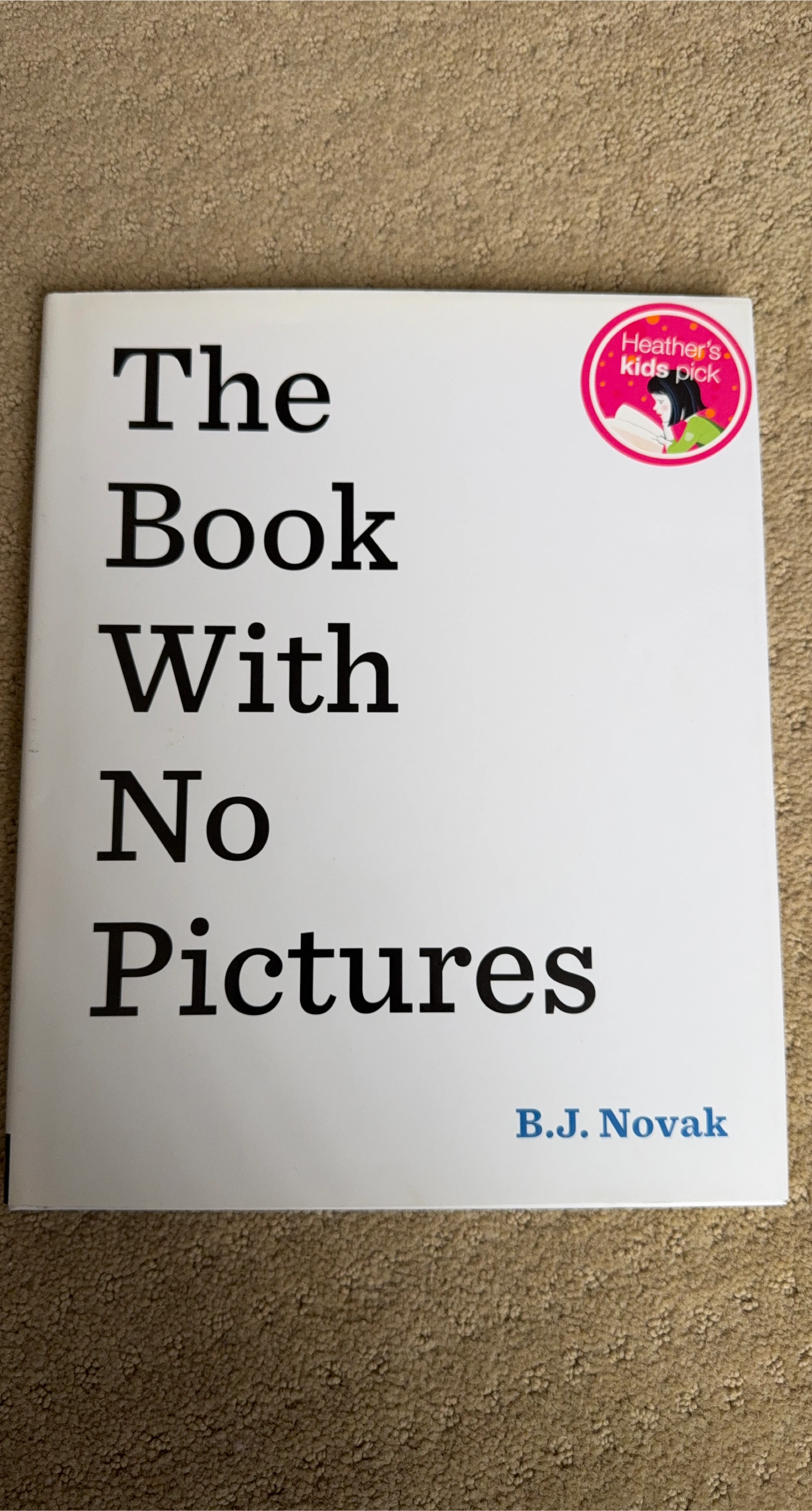 🥕The Book With No Pictures by B.J. Novak thumbnail