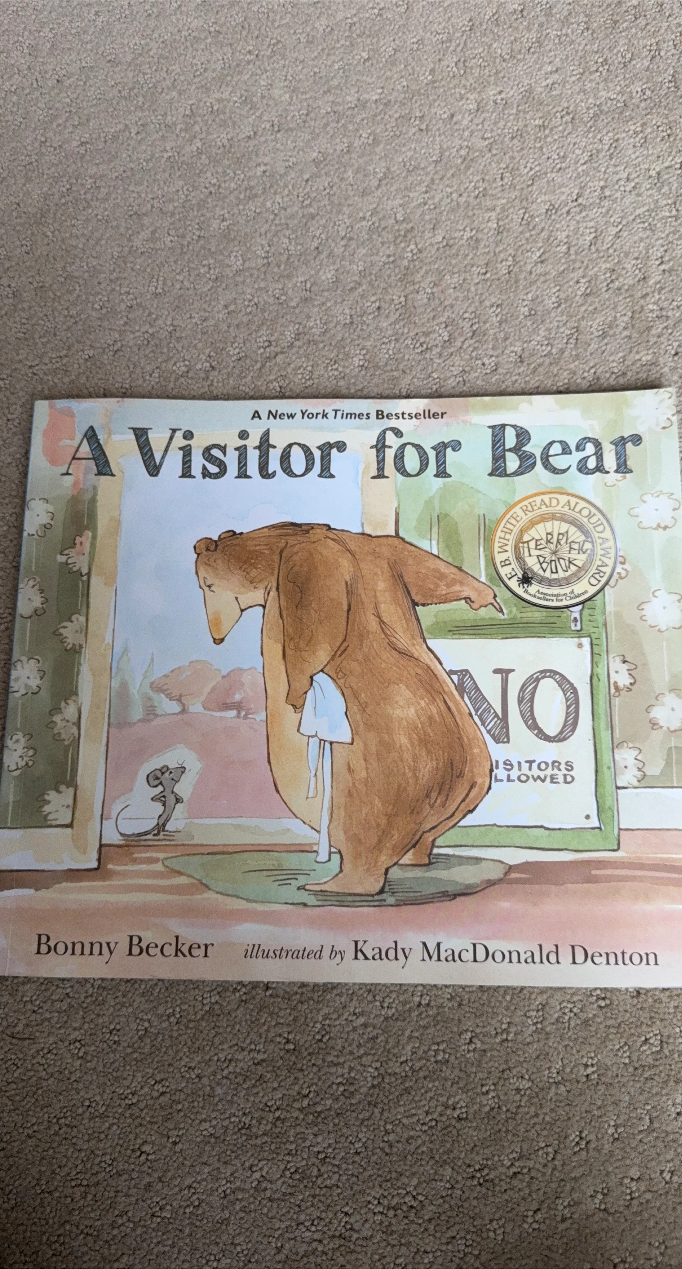 🥕A Visitor for Bear by Bonny Becker