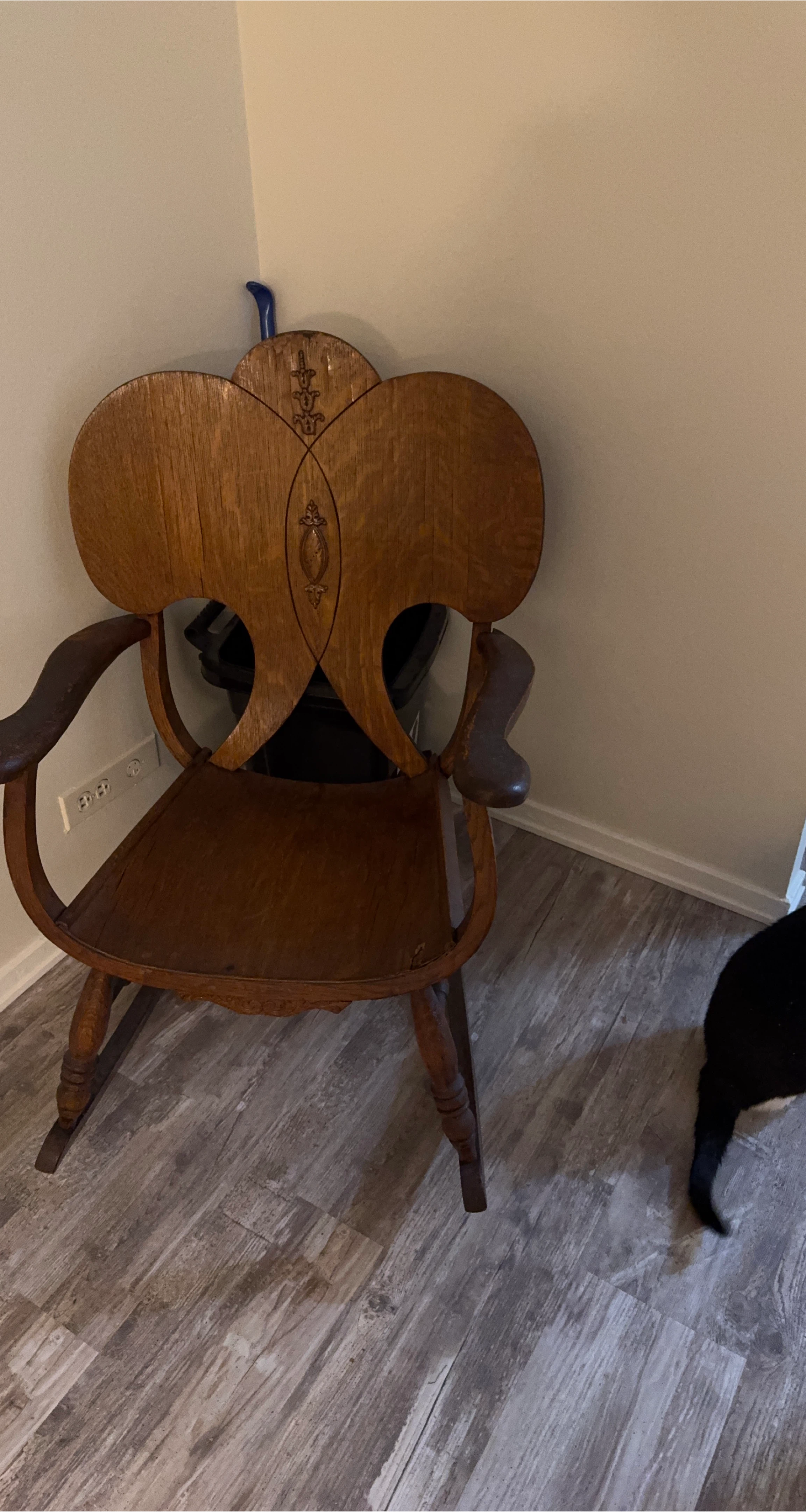 Antique Wooden Rocking Chair