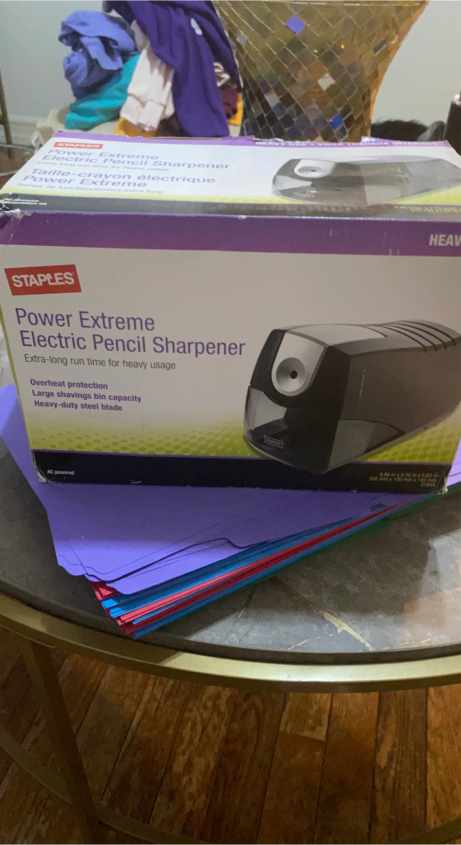 Staples Power Extreme Electric Pencil Sharpener thumbnail