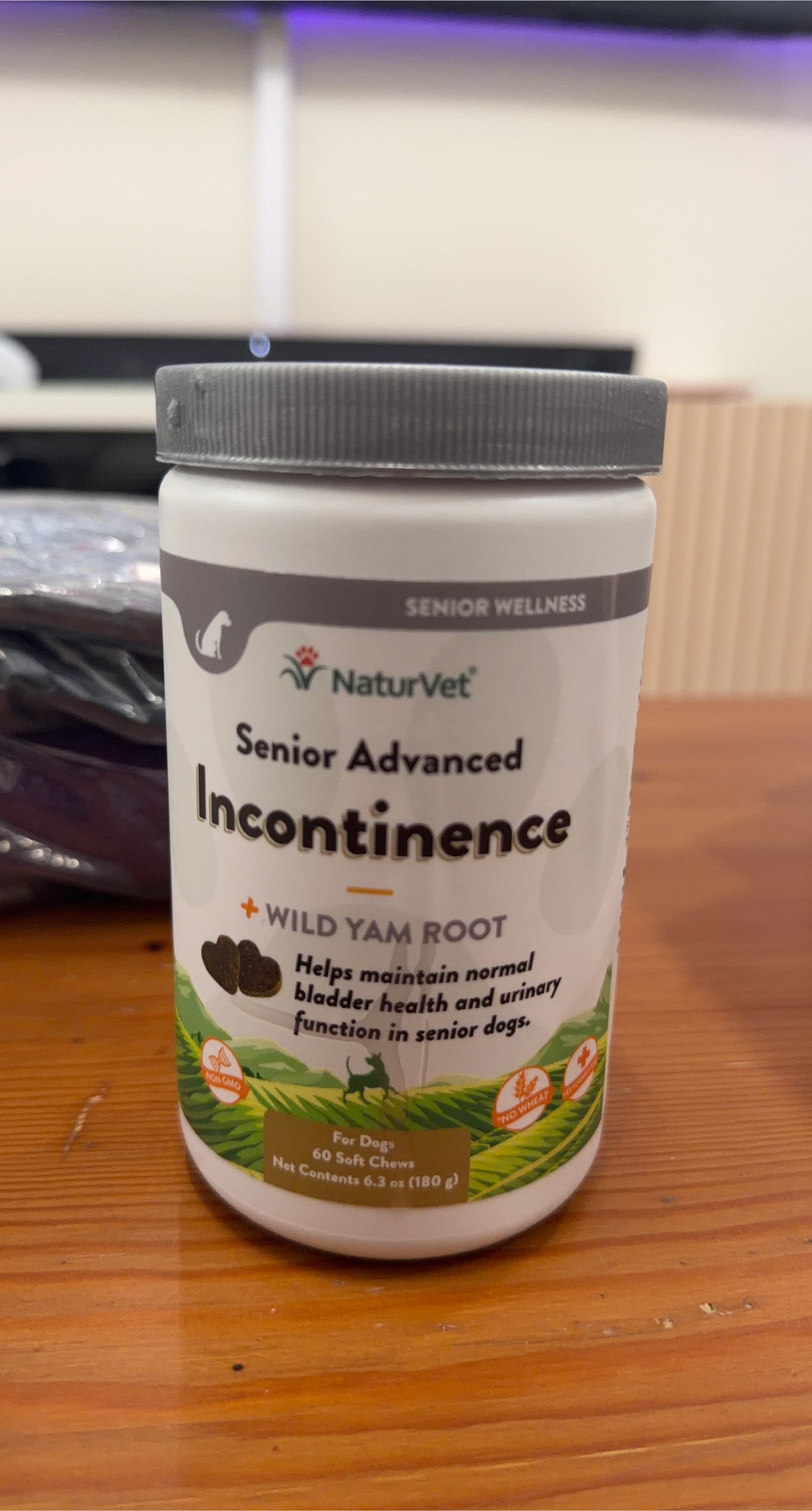 NaturVet Incontinence - 60 Soft Chews