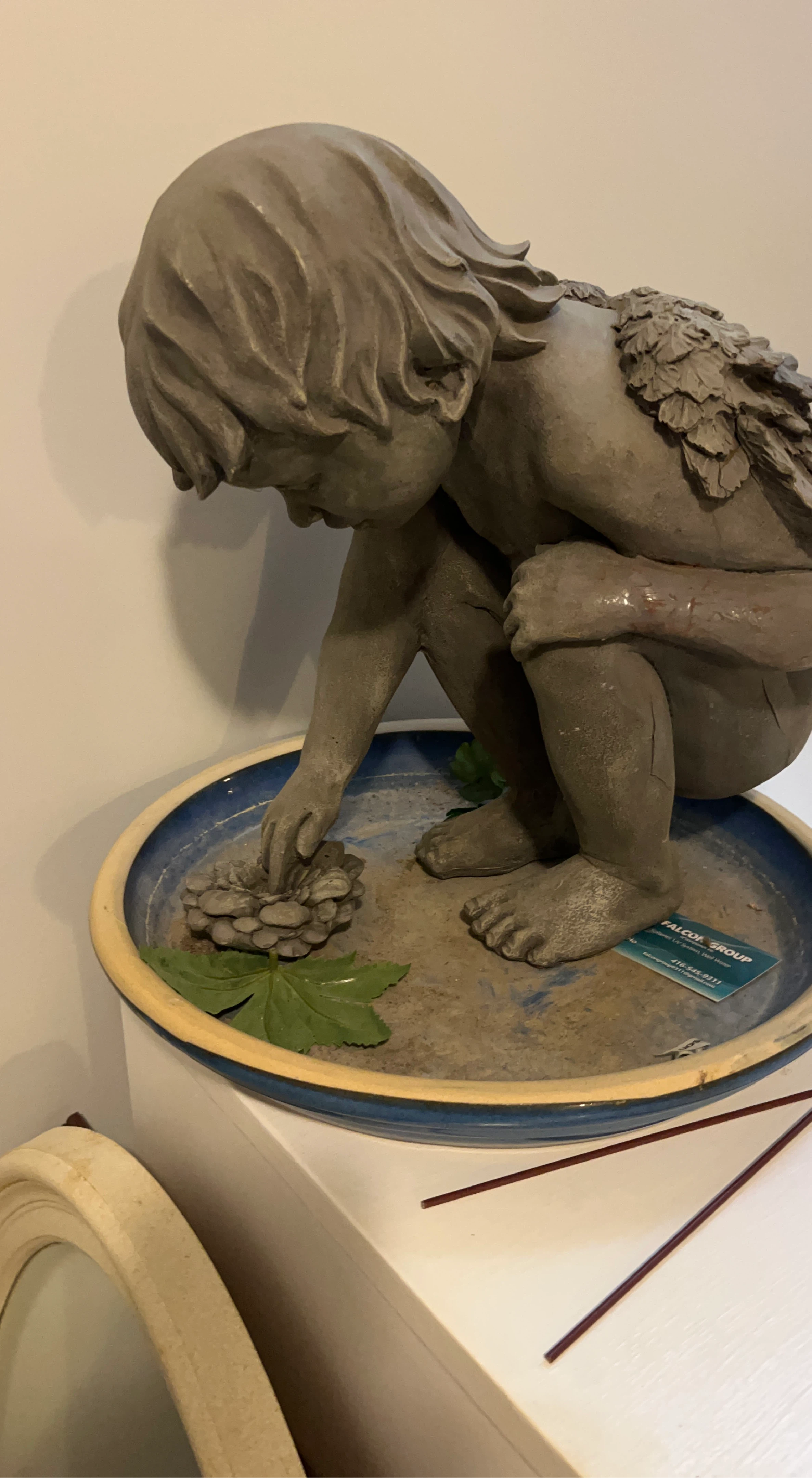 Angel Statue Figurine with Wings