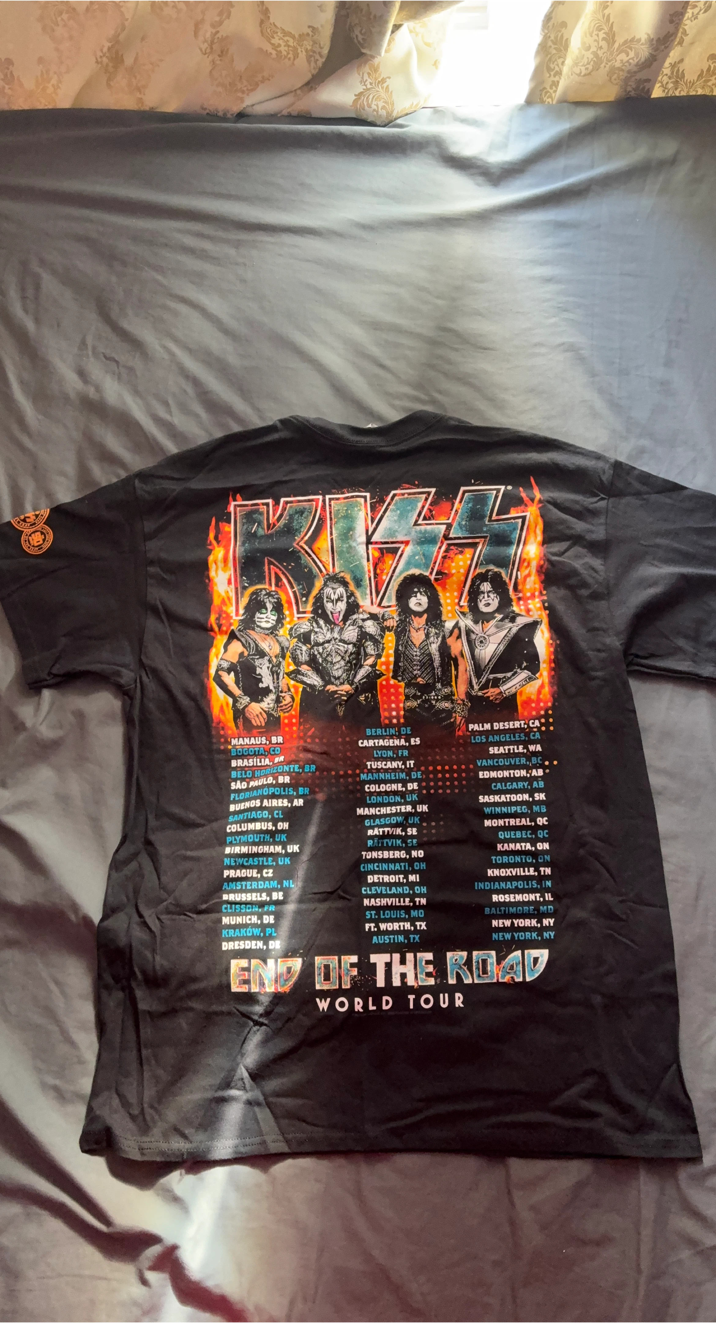 KISS End of the Road World Tour T-Shirt image indicator(1)