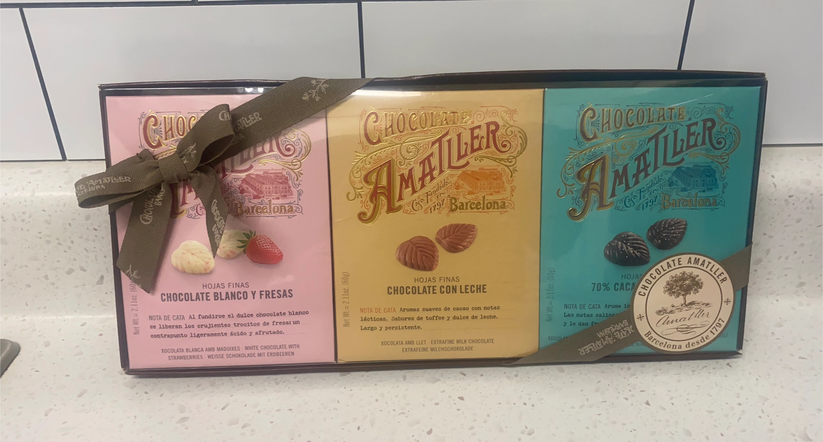 Chocolate Amatller Barcelona Unique Tastings Set thumbnail