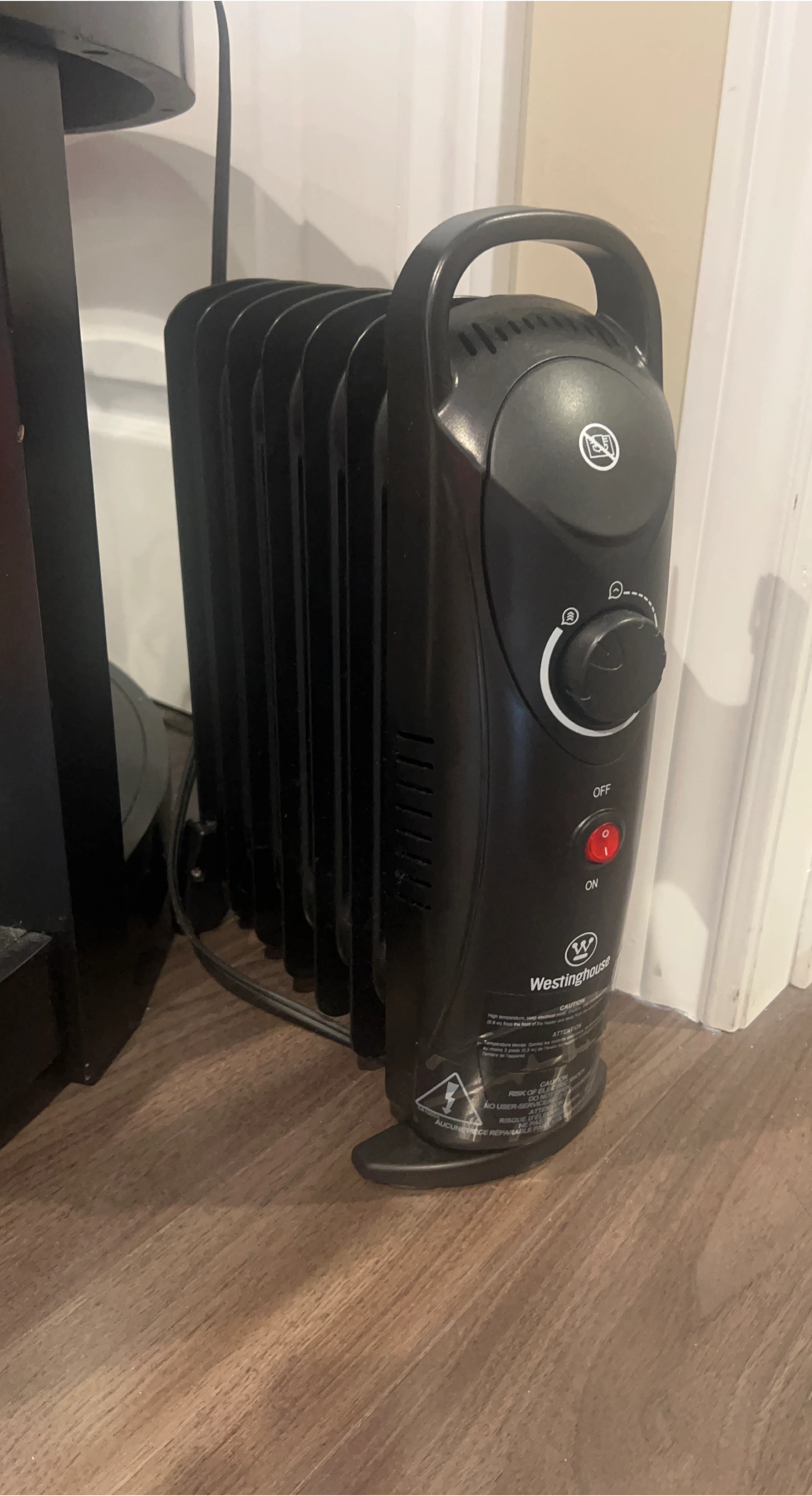 Westinghouse Electric Oil-Filled Radiator Heater - Black 🥕