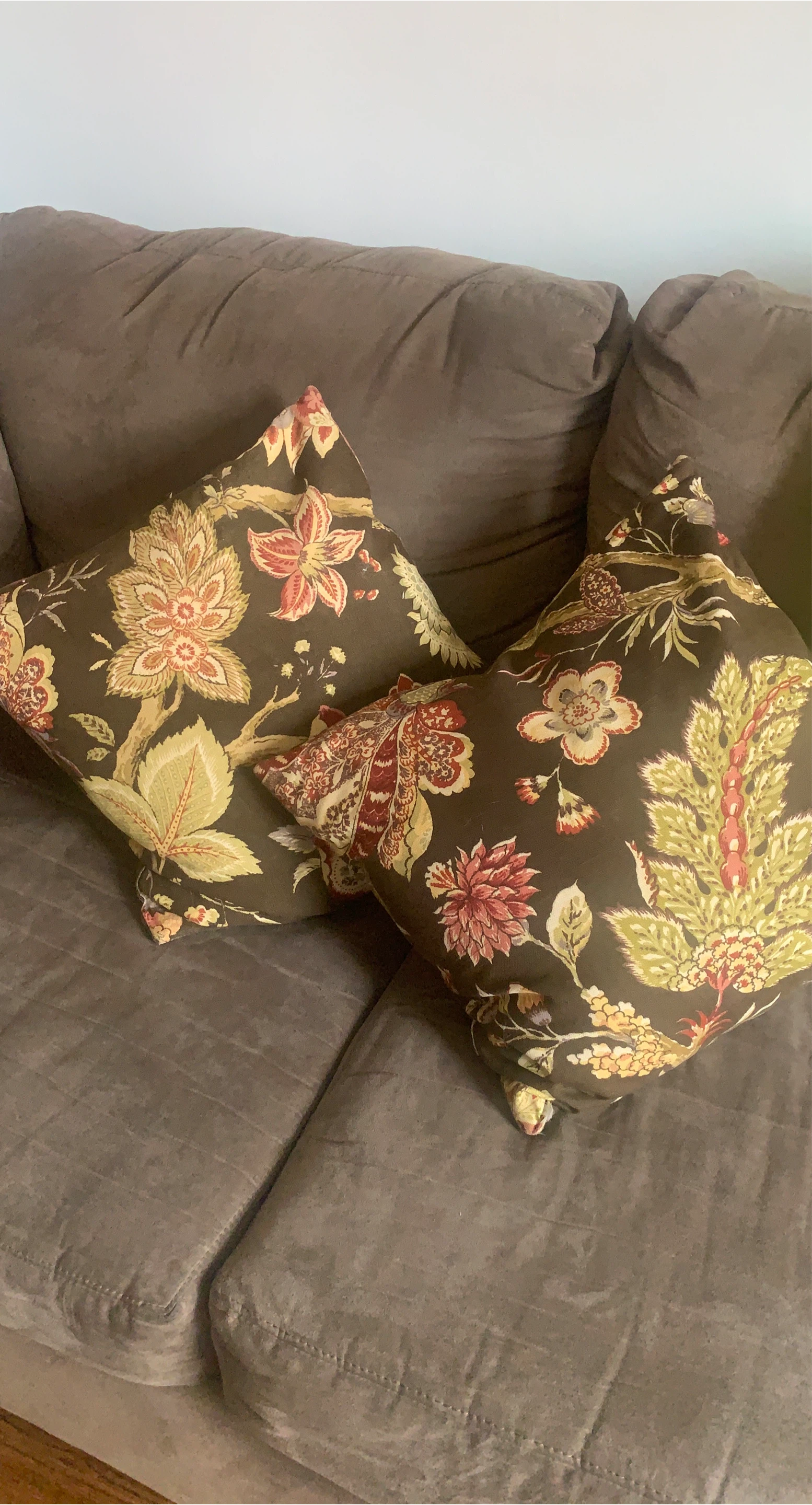 Floral Throw Pillows - Set of 2 thumbnail
