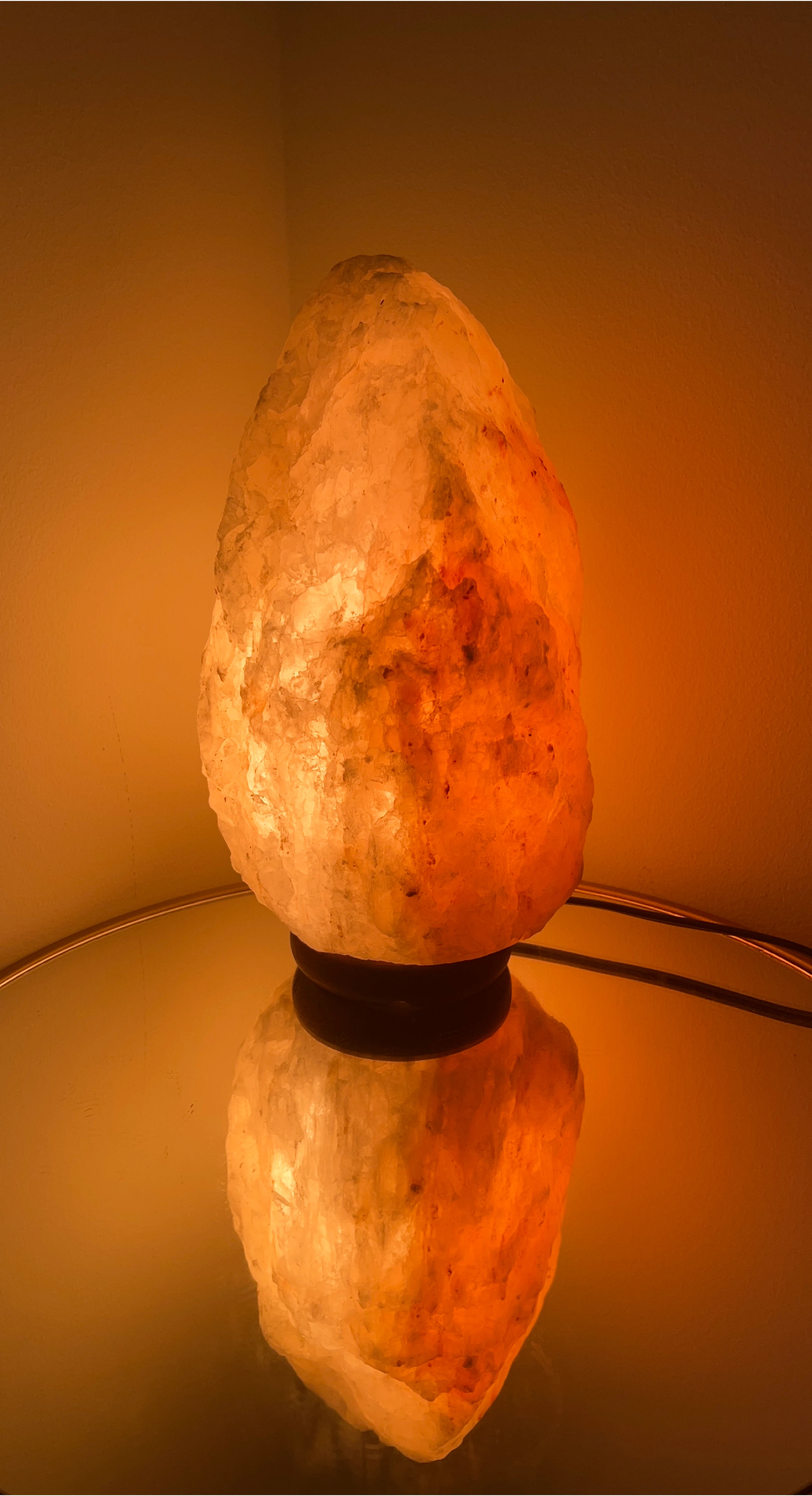 20lb Himalayan Salt Lamp with Extra Bulbs image indicator(1)