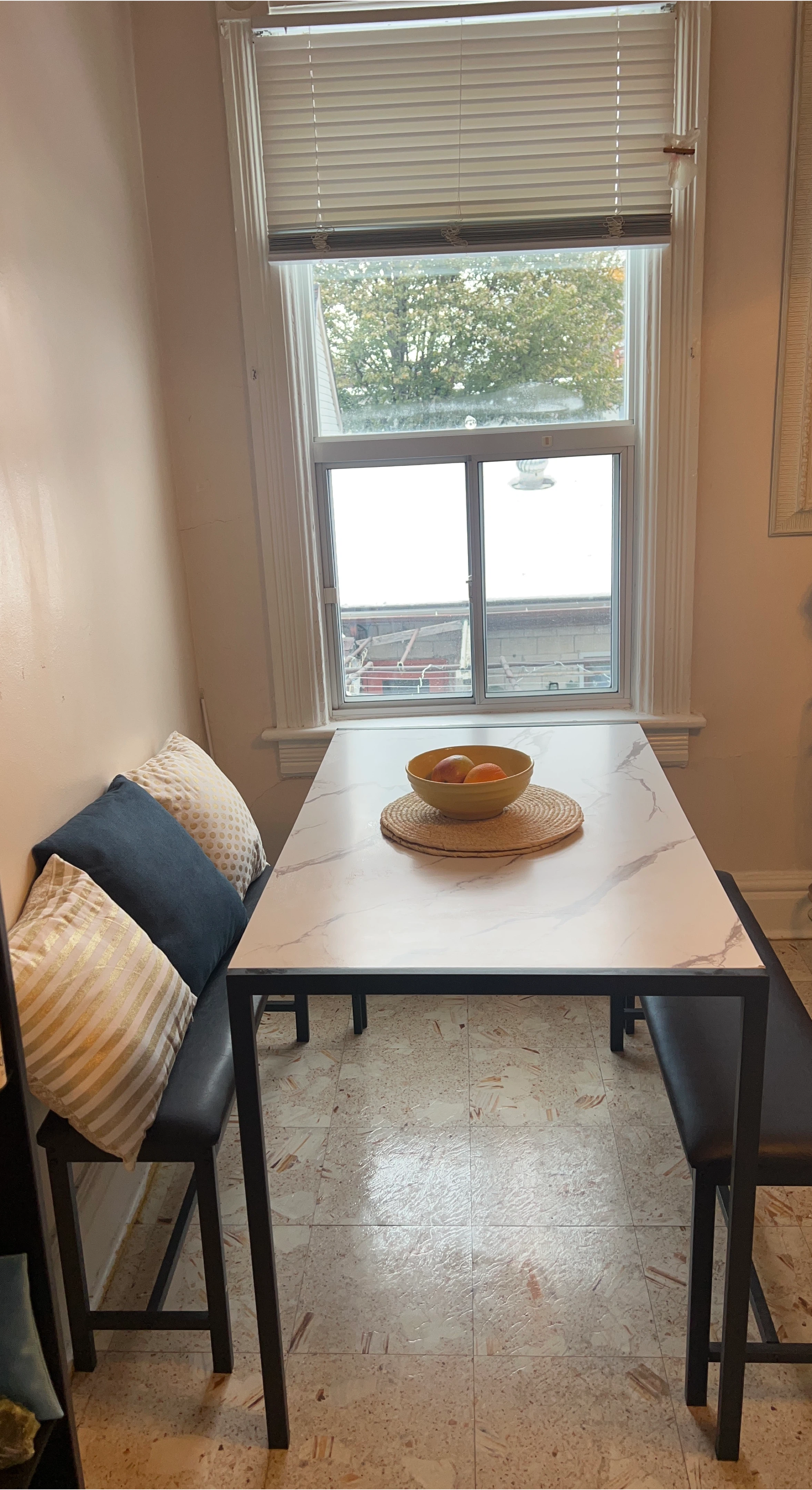 Dining Table with Bench Seating 🥕