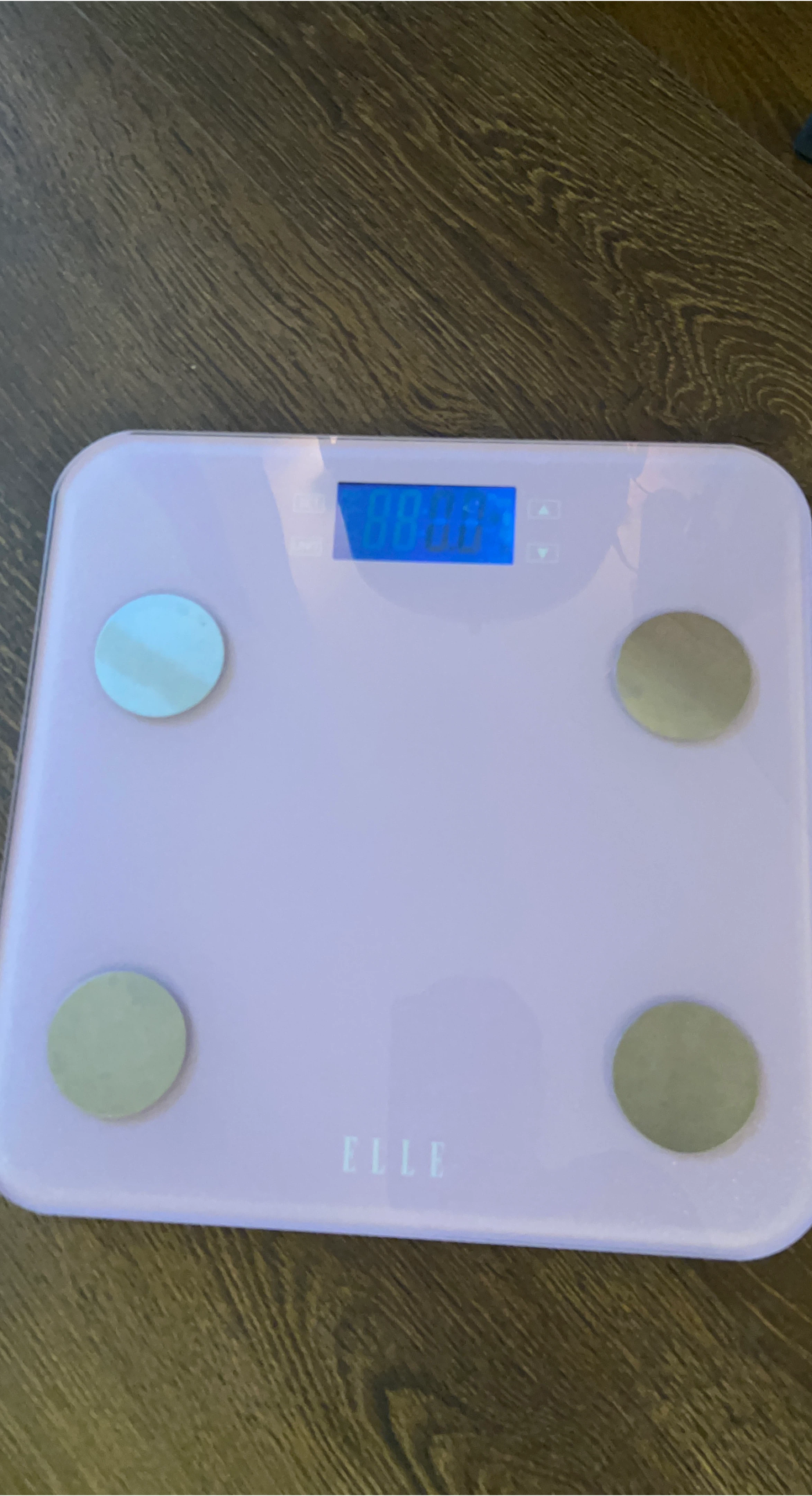 Elle Digital Bathroom Scale - Lavender