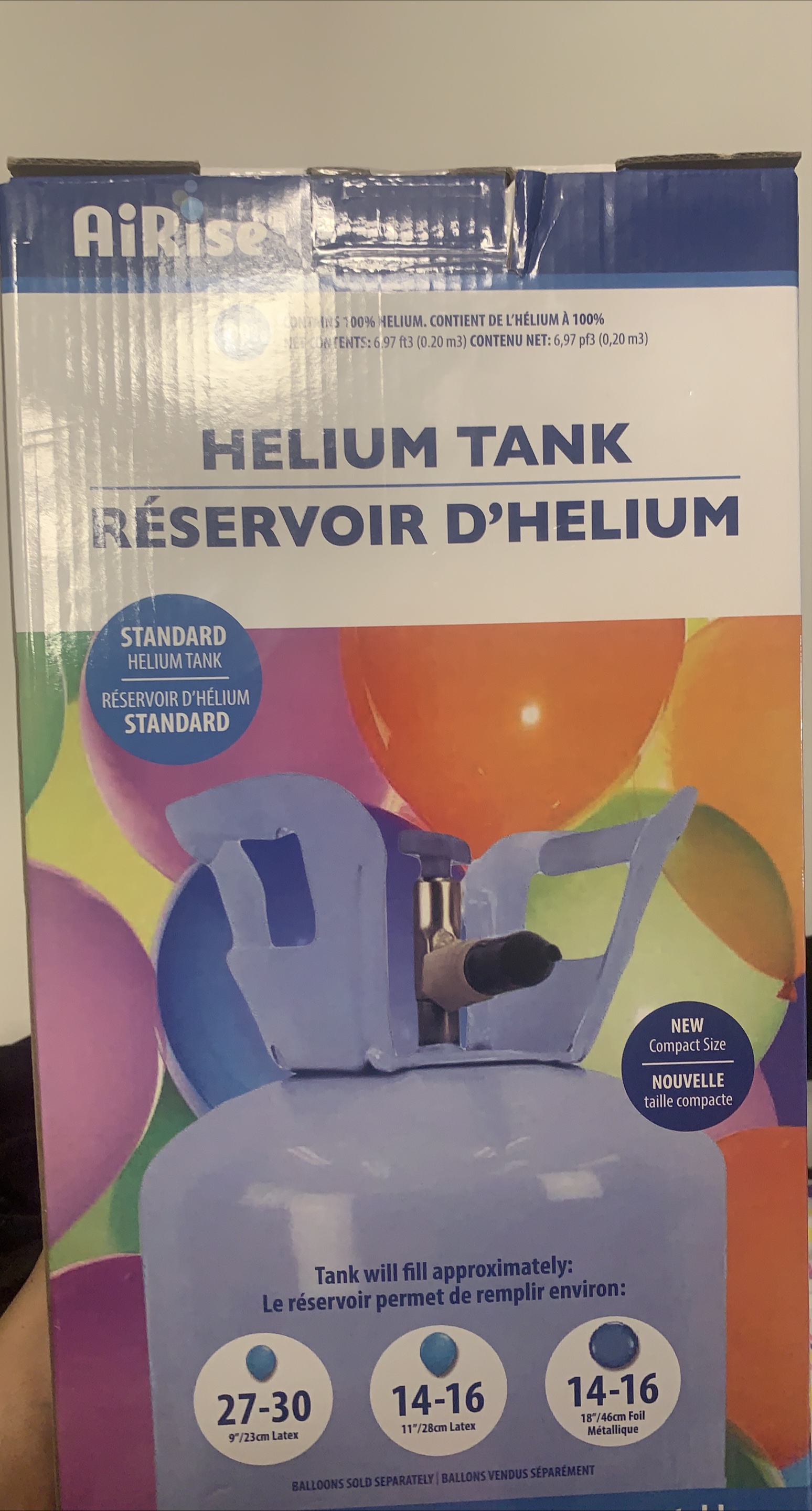 AirRise Helium Tank - Portable & Recyclable thumbnail