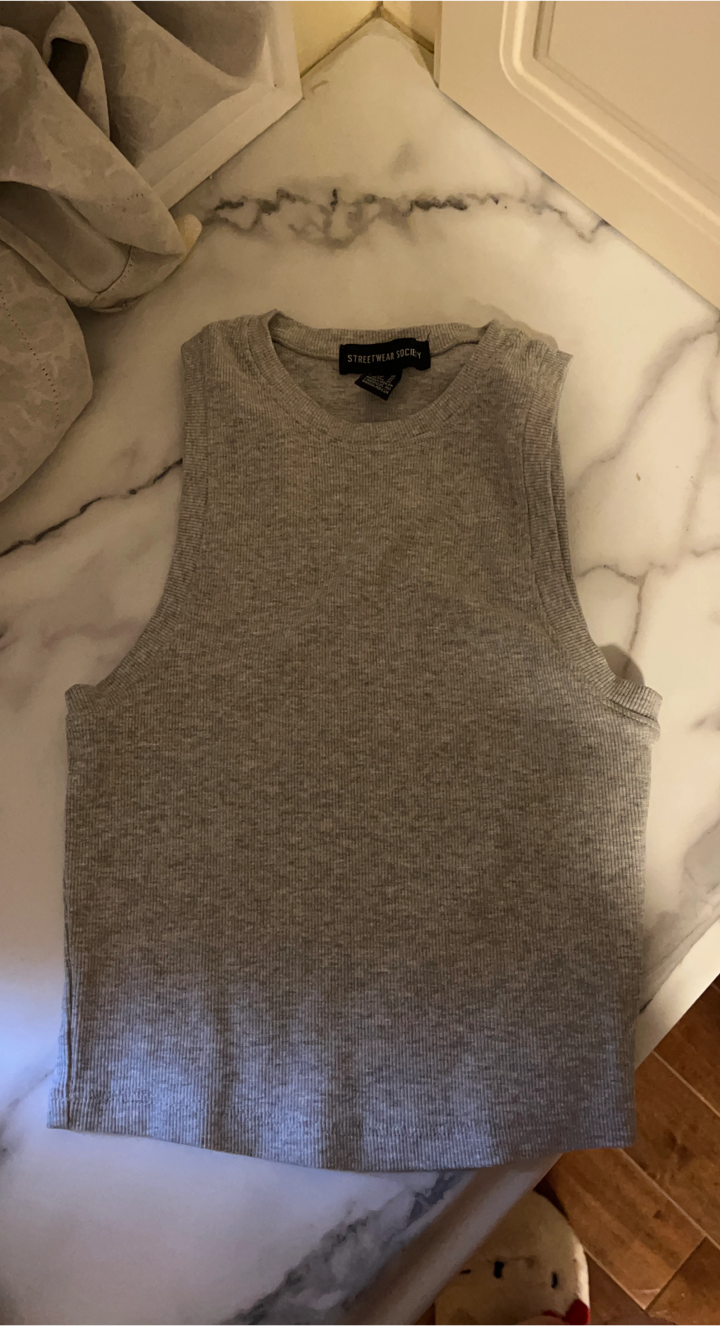 Streetwear Society Grey Tank Top