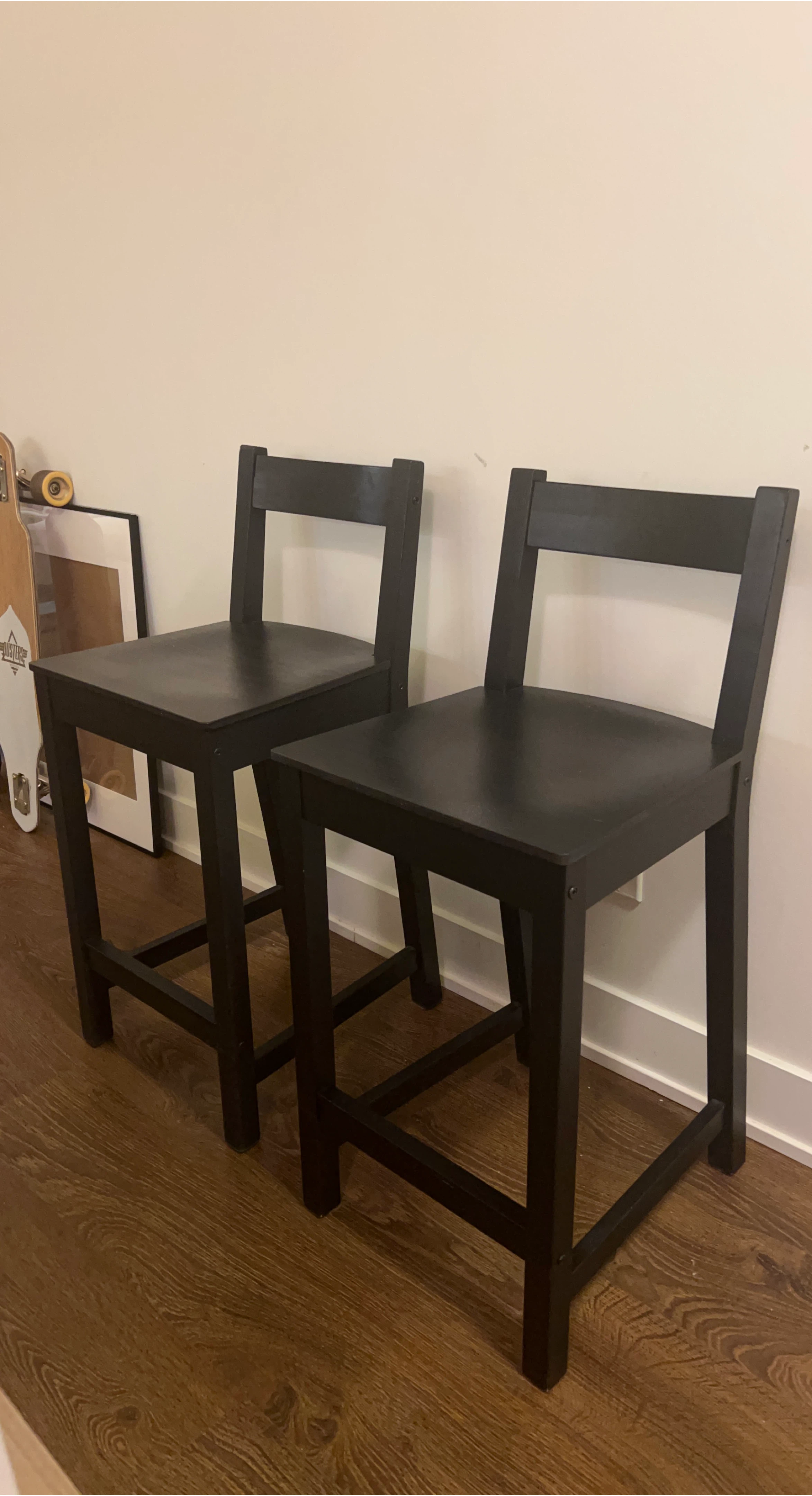 IKEA Nordviken Wooden Bar Stools 🥕