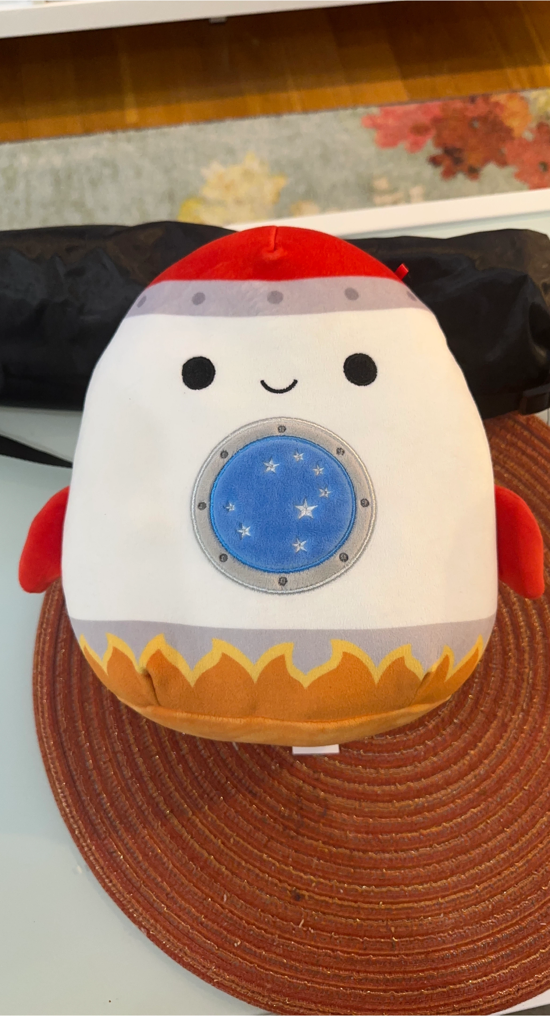 8” Squishmallow Rocket Plush Toy