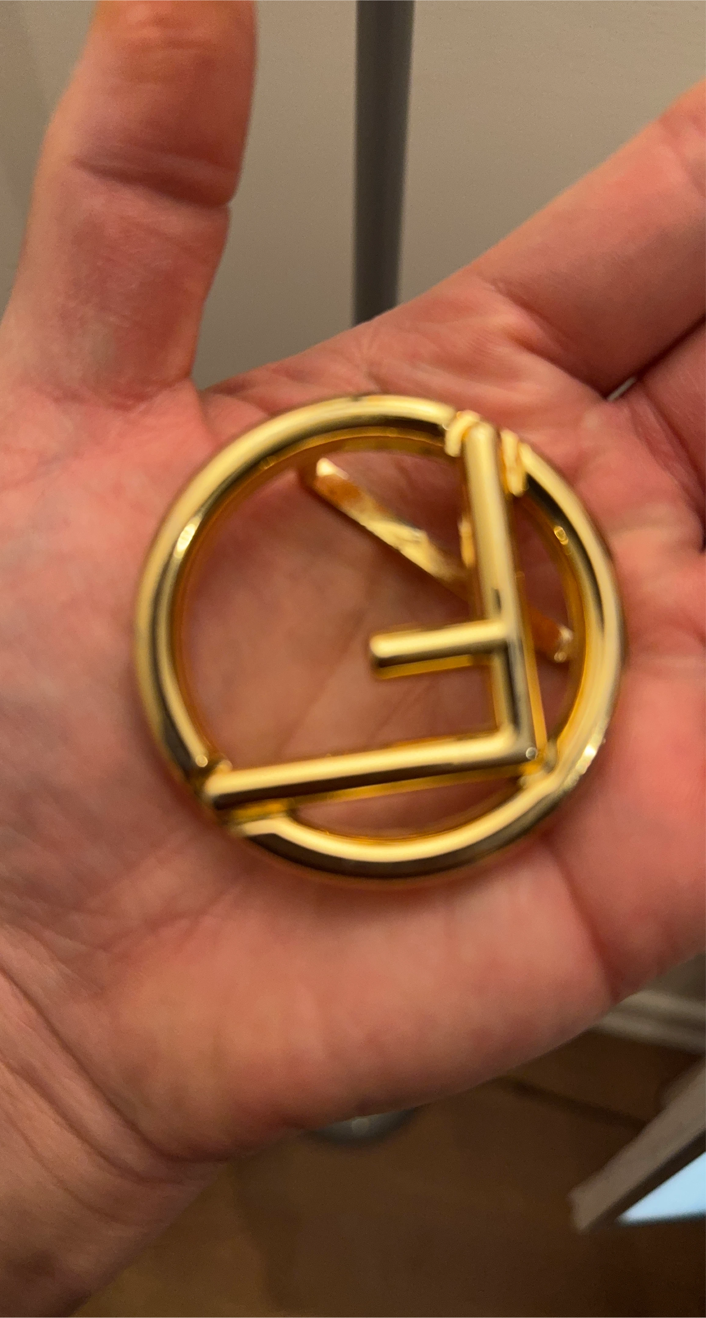 Fendi O'Lock Gold-Tone Buckle thumbnail