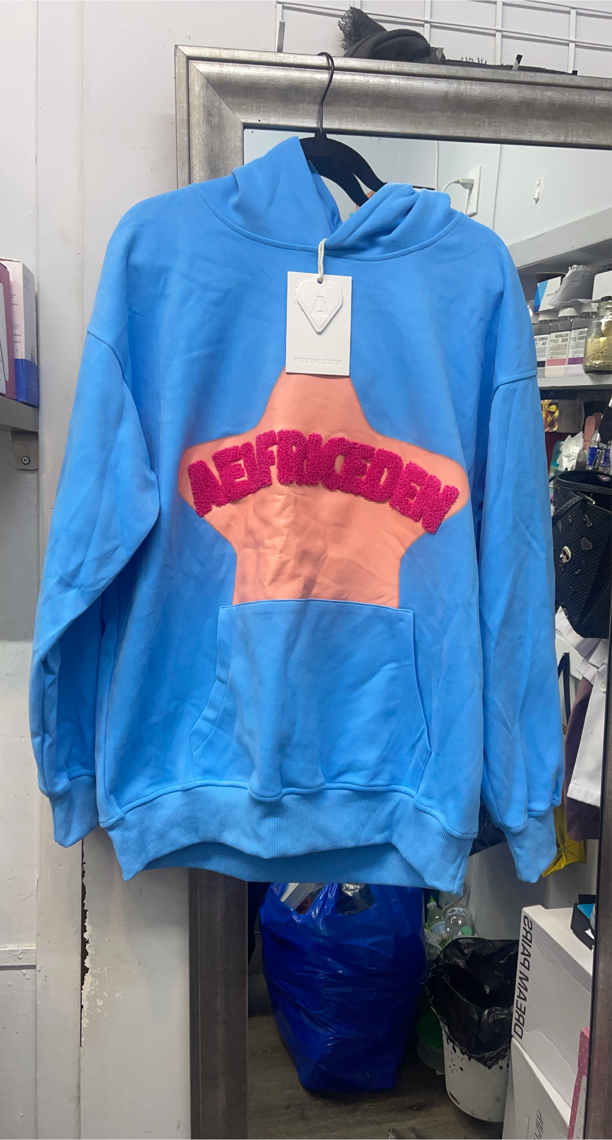 Velfric Eden Blue Hoodie thumbnail