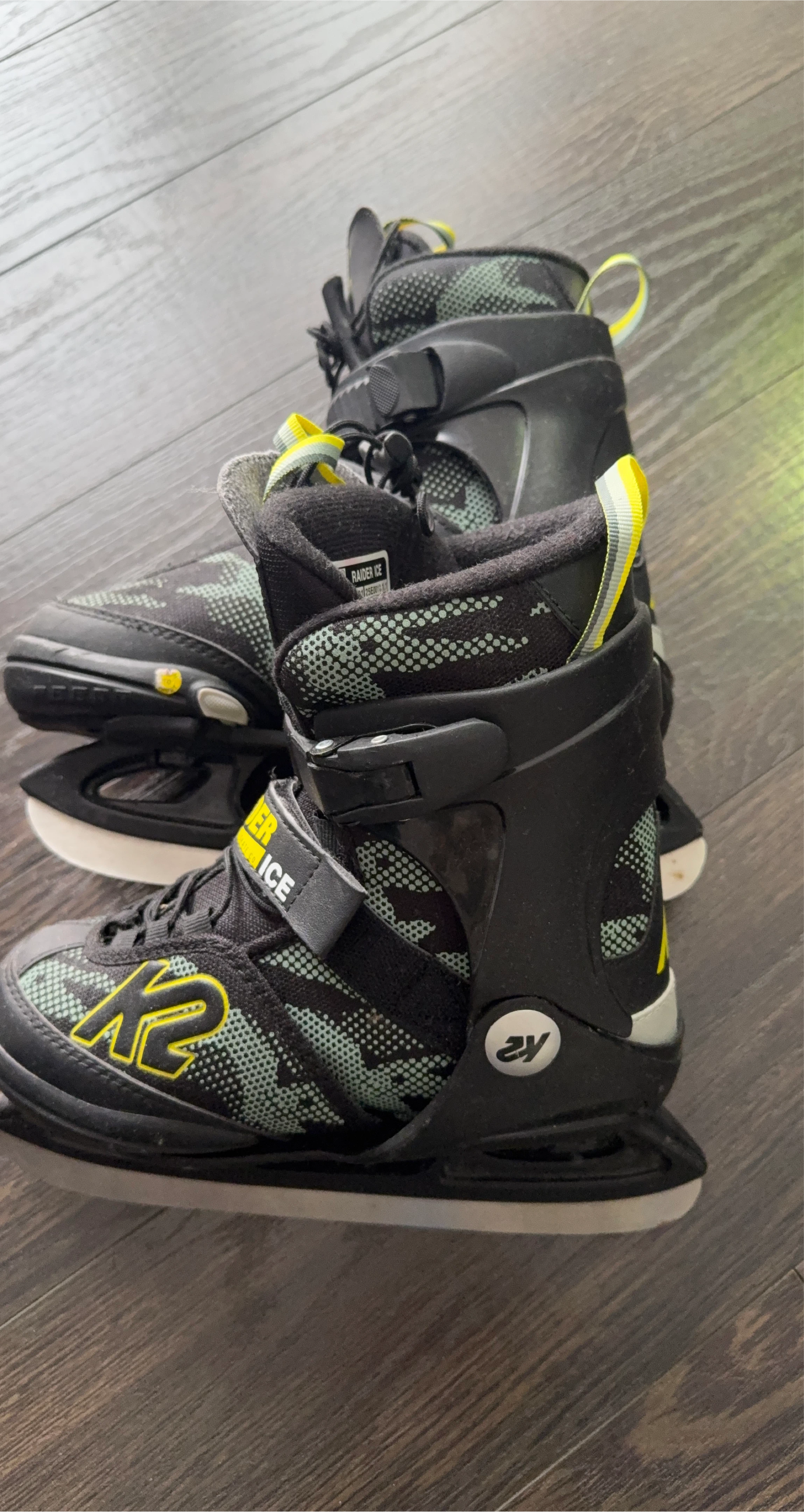 K2 Raider Ice Skates - US Size 1-5