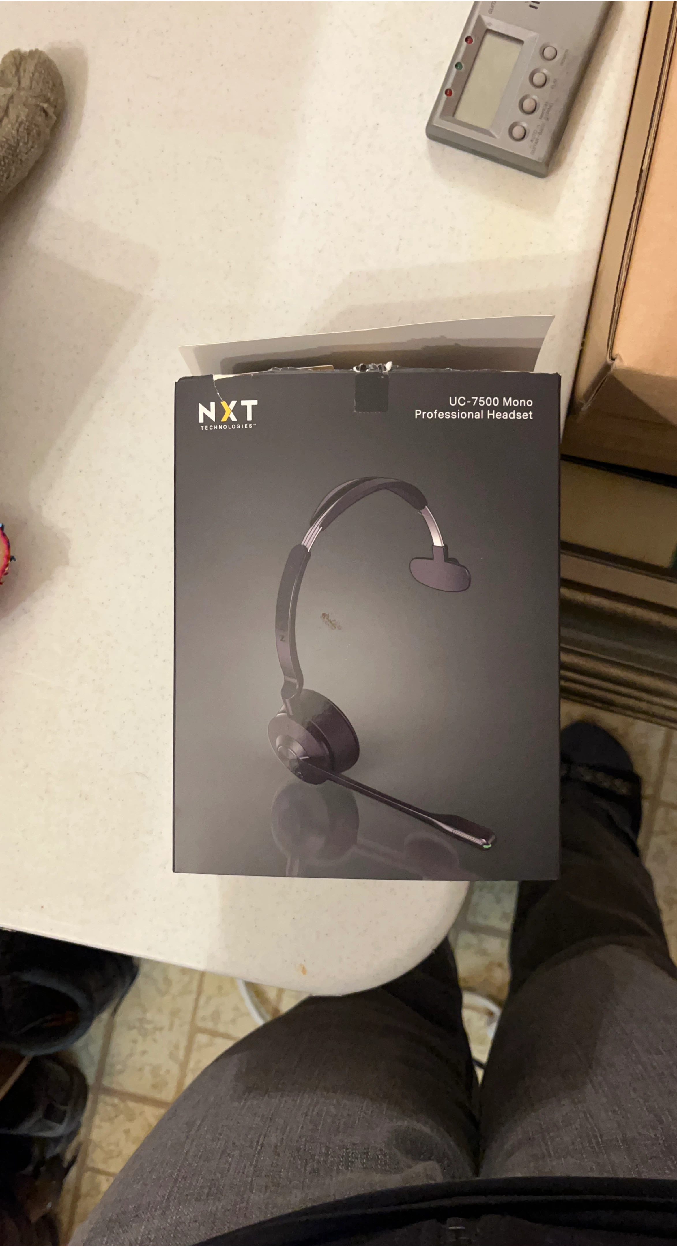 NXT UC-7500 Mono Professional Headset - New in Box! thumbnail