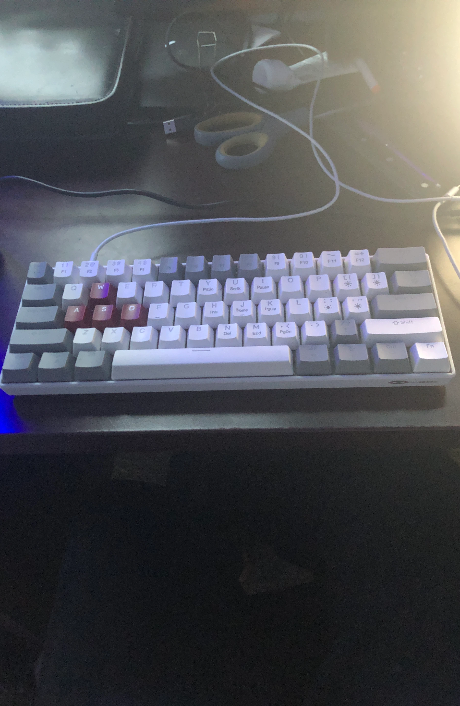 White 60% Mechanical Keyboard