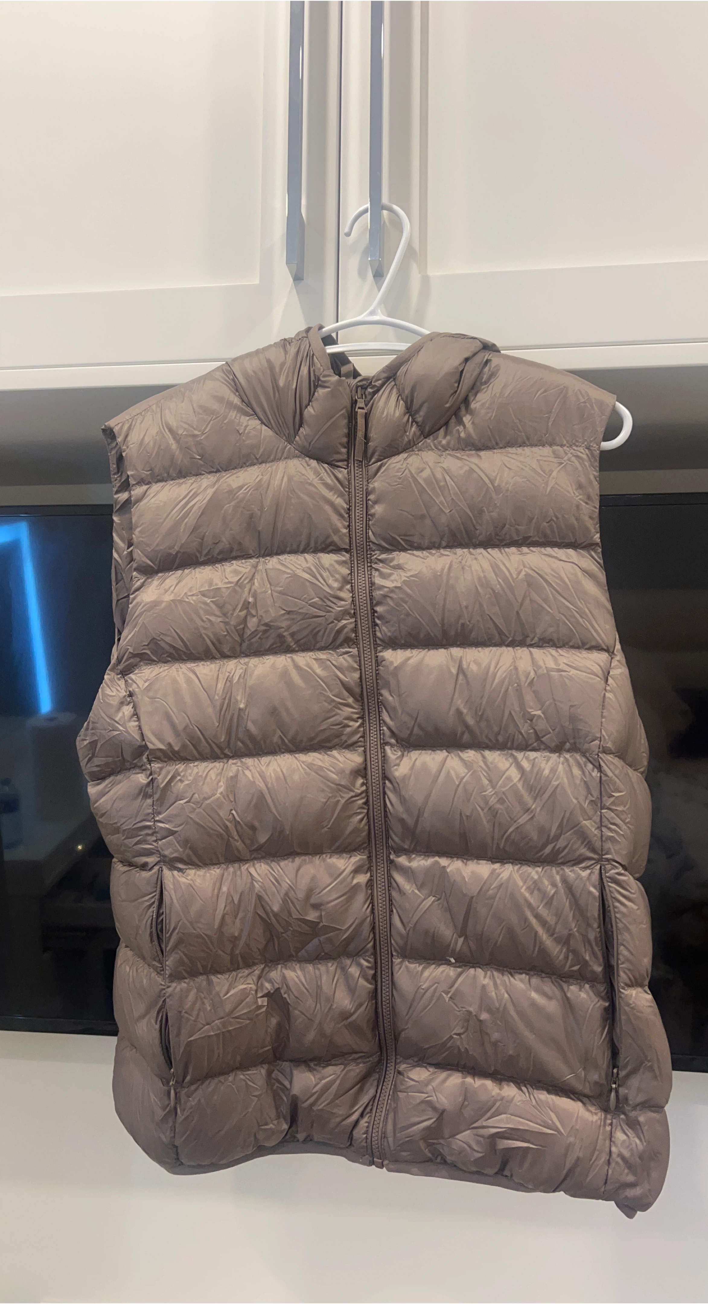 Puffer Vest - Brown