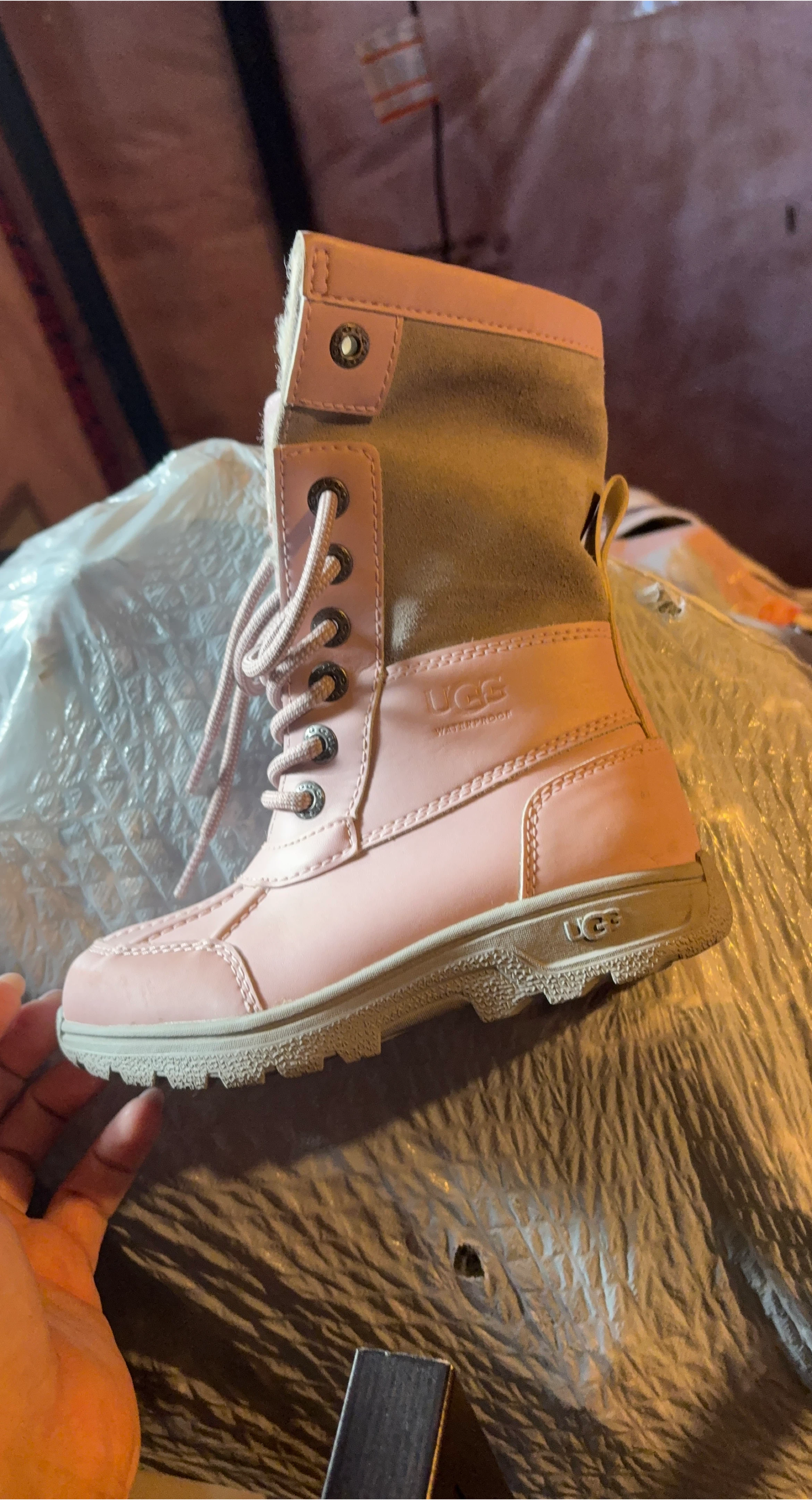 UGG Waterproof Boots - Pink