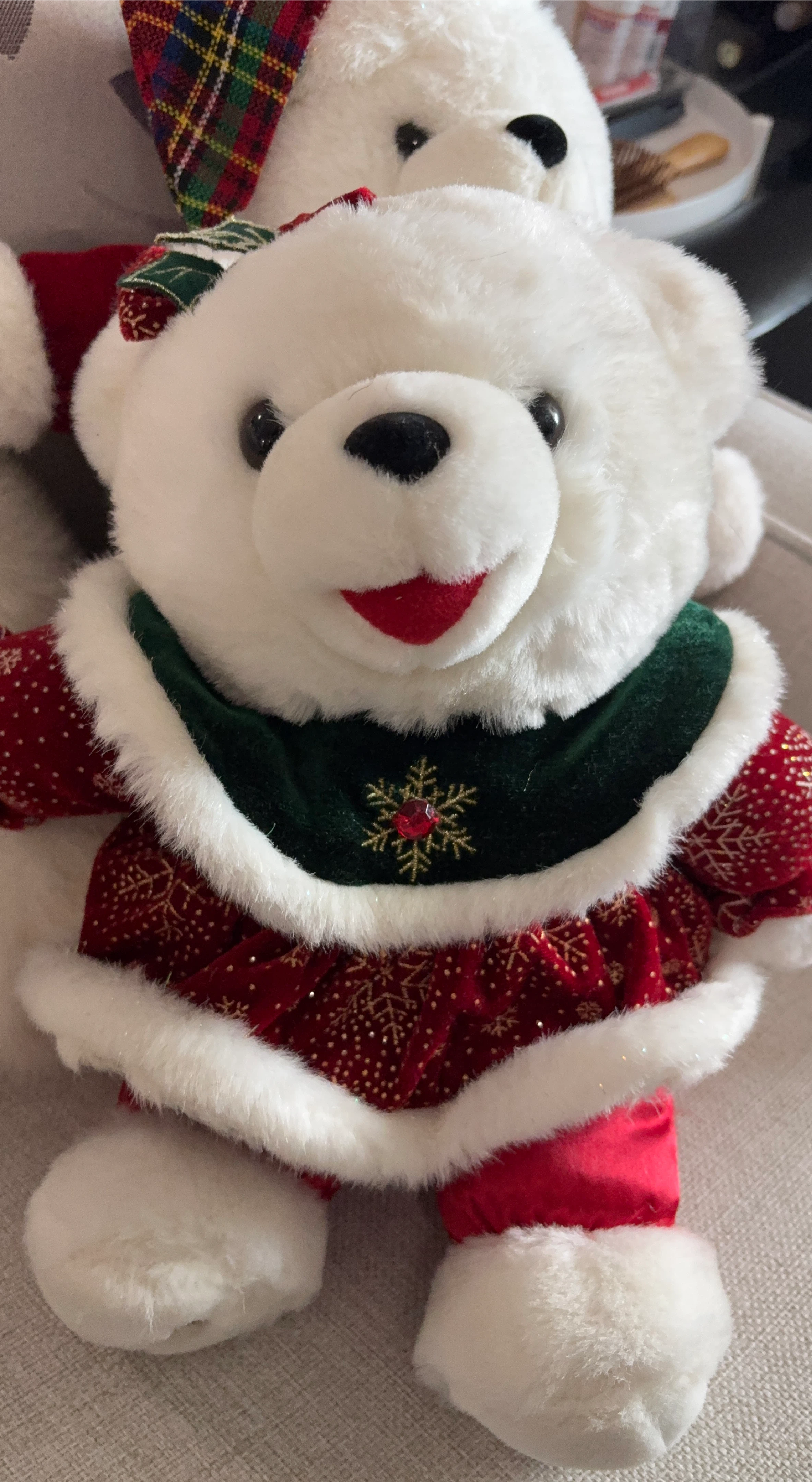 Christmas Plush Bear