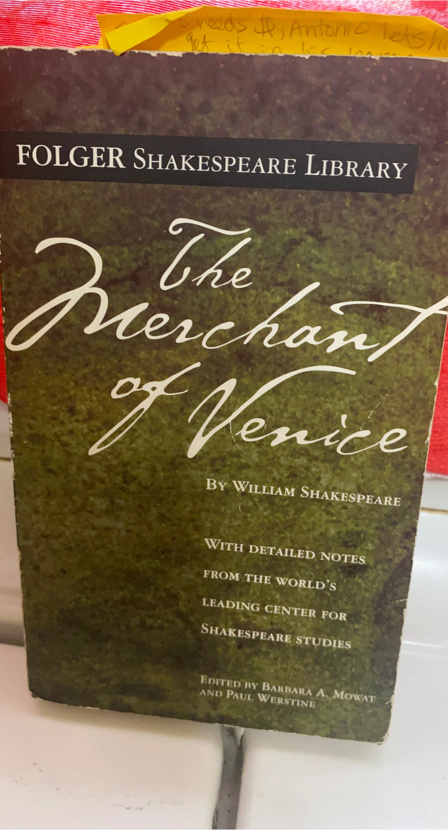 Folger Shakespeare Library: The Merchant of Venice thumbnail