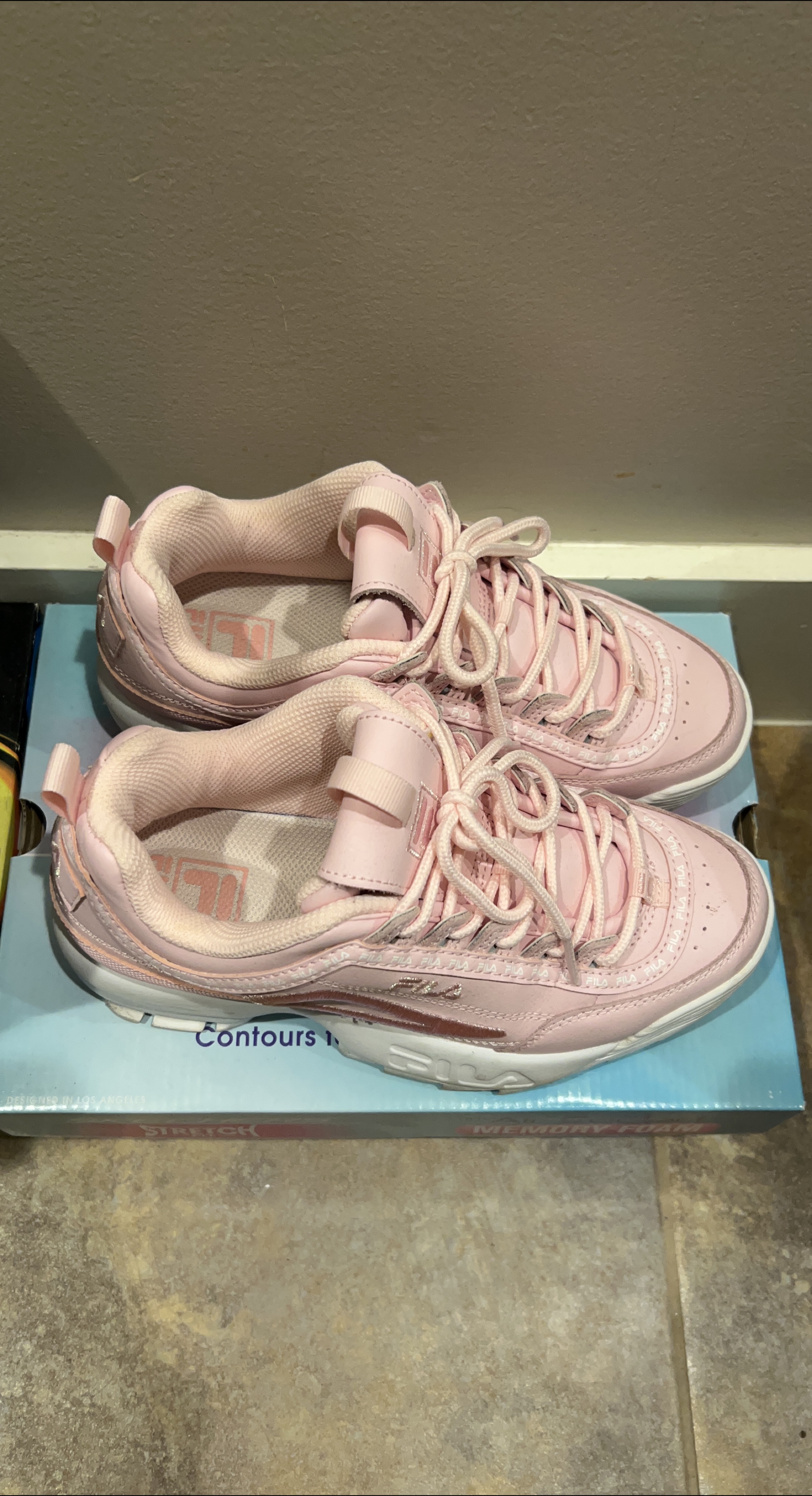 Fila Disruptor II Pink Sneakers